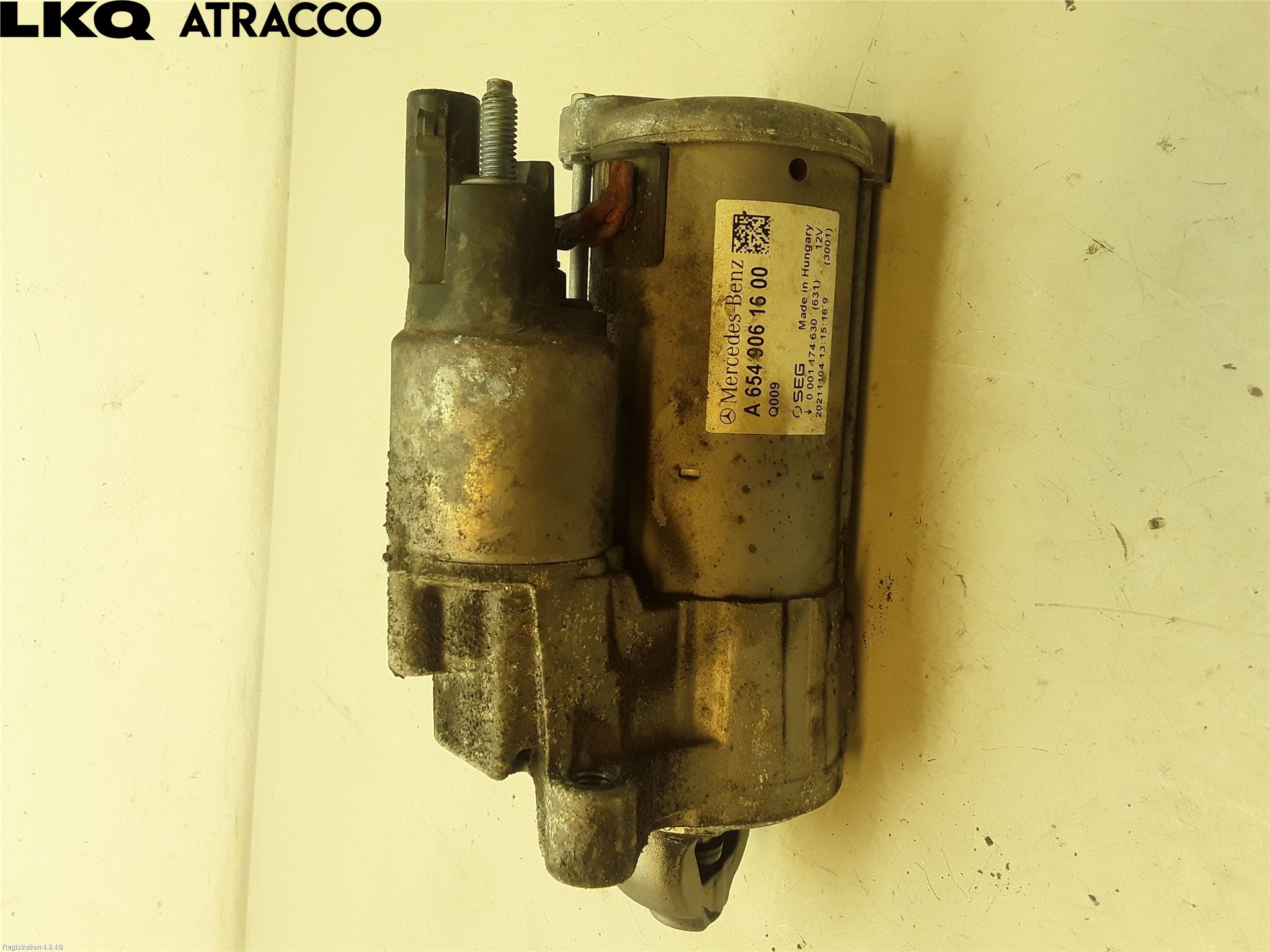 Mercedes-Benz MB SPRINTER (W907/W910) 19- Startmotor