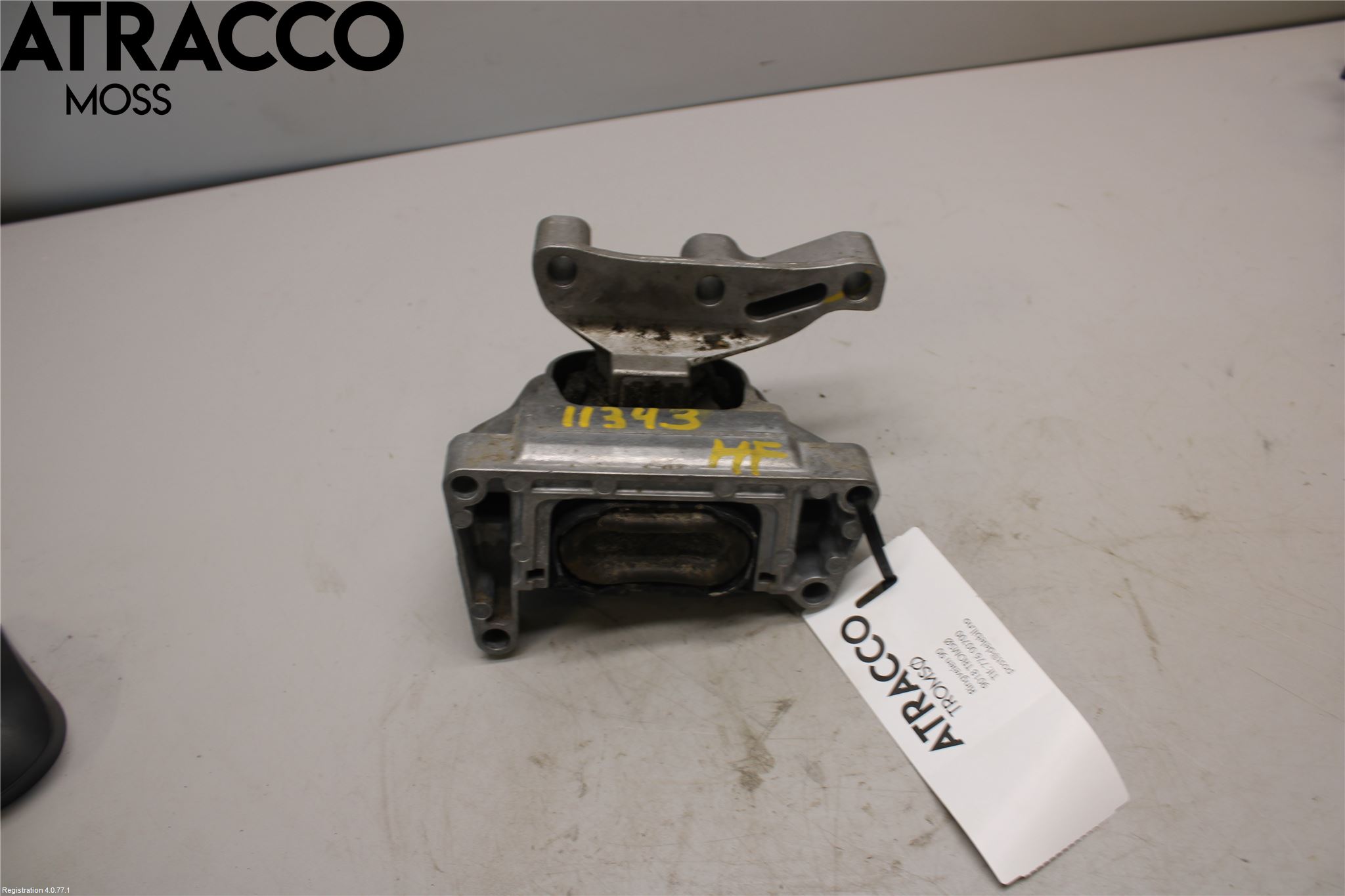 Skoda FABIA 15-21 Motor Feste Stål-Alu