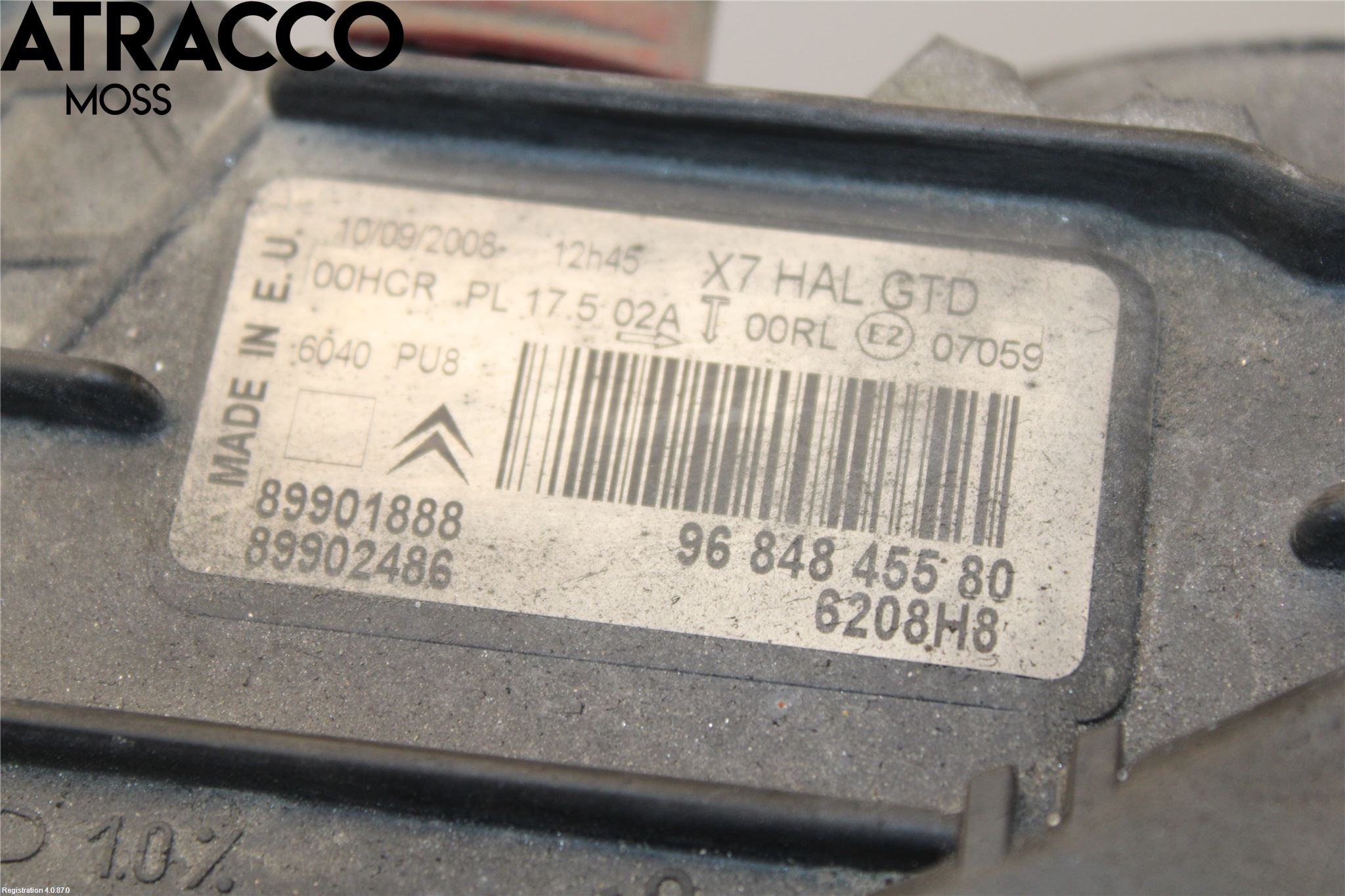 Citroen C5 08-17 Frontlykt Venstre