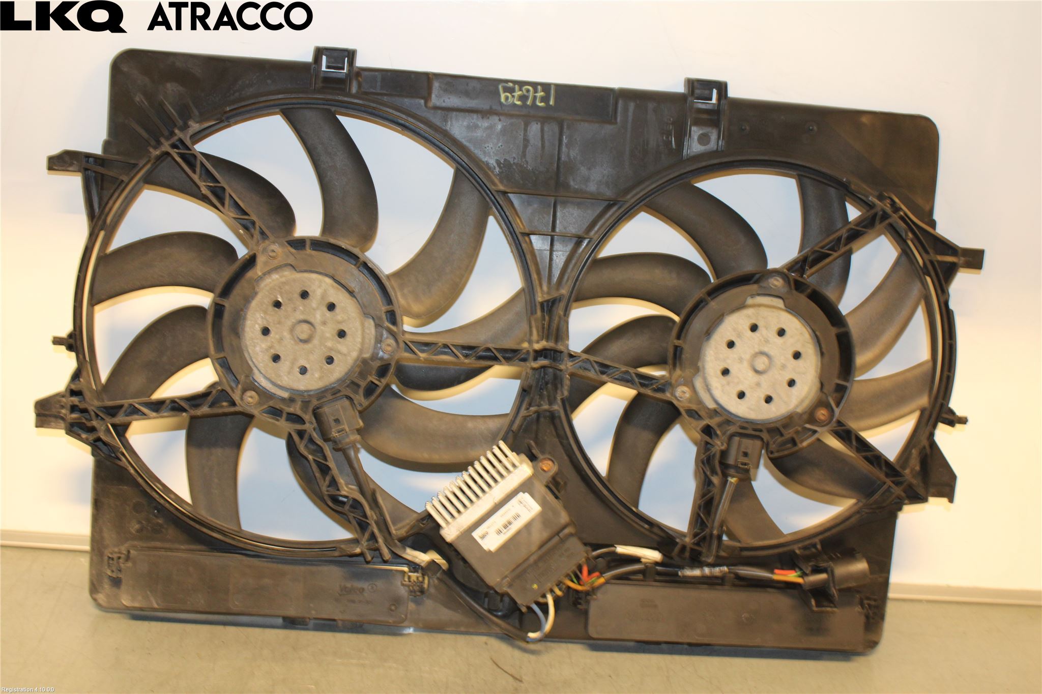 Audi Q5 09-16 Kjølevifte Elektrisk