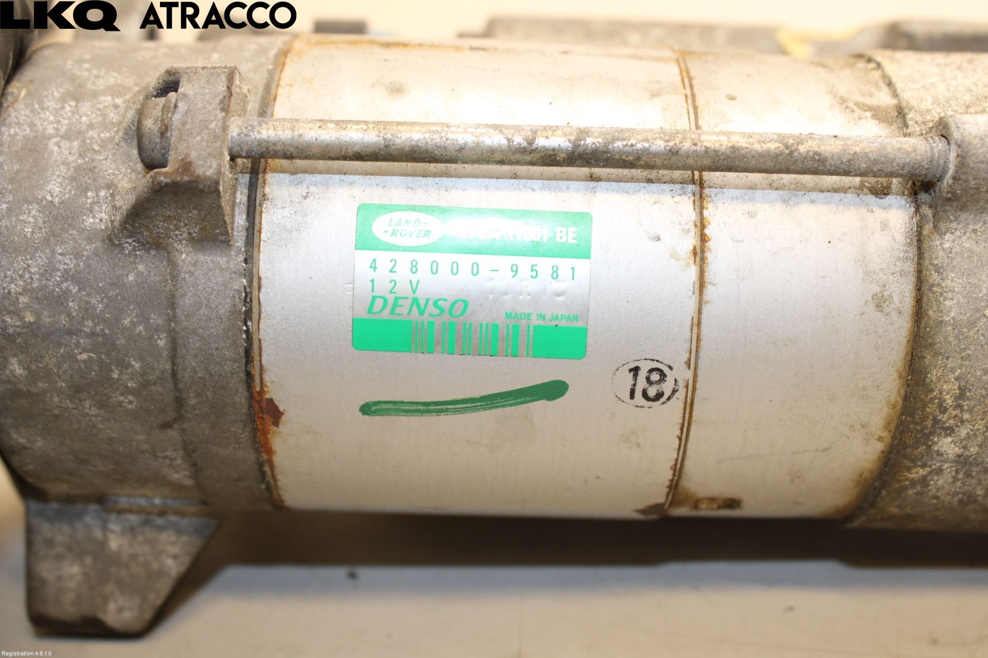 Landrover RANGE ROVER SPORT (L320) 10-13 Startmotor Diesel