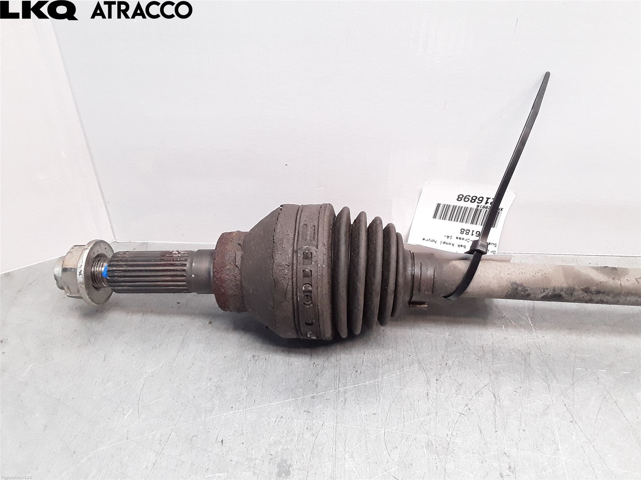 Suzuki SX4 S-CROSS 14-21 Drivaksel Bak Kompl Høyre