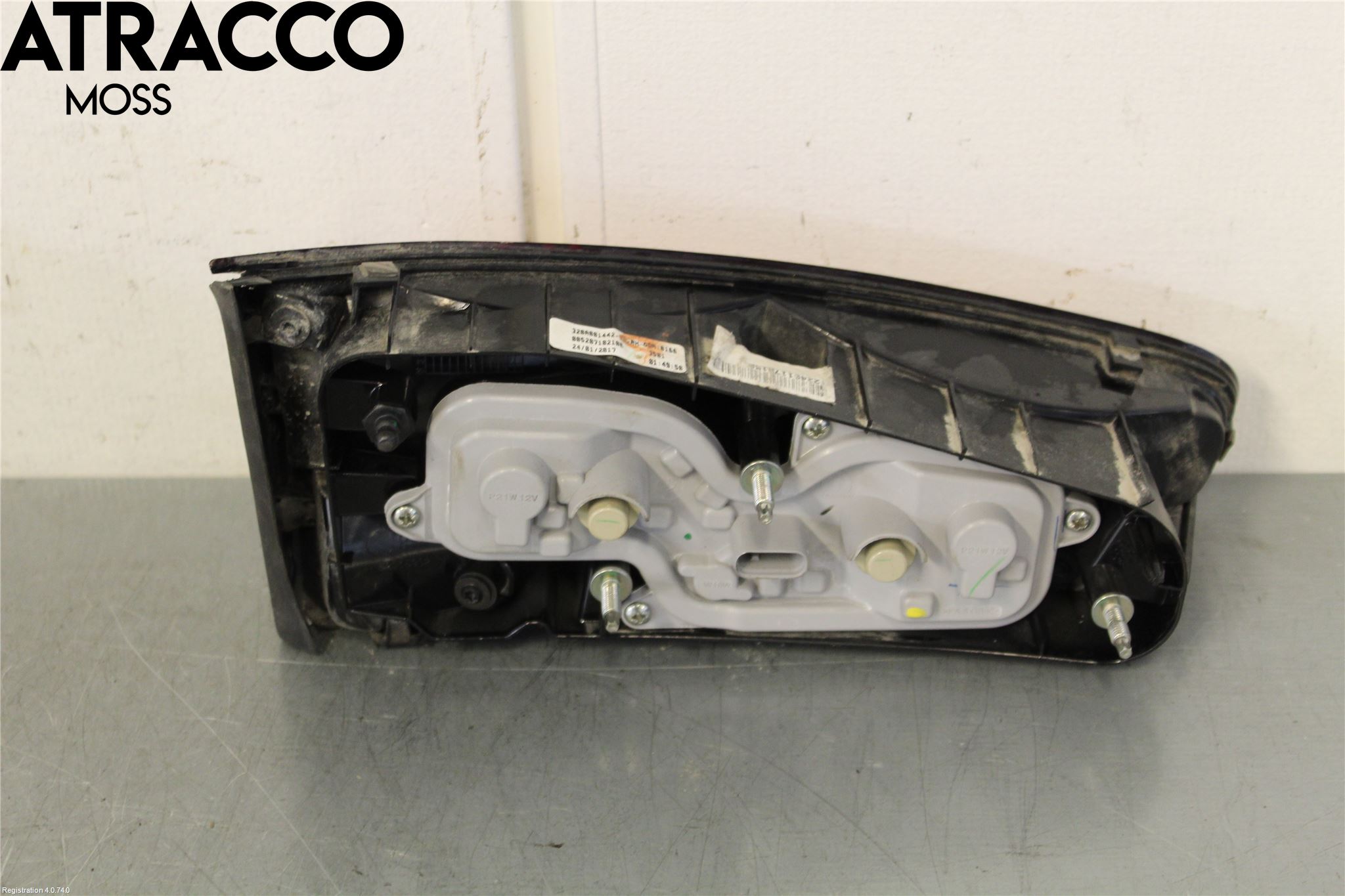 Fiat TIPO/CROSS 16- Baklykt Høyre  På Luke(Indre)