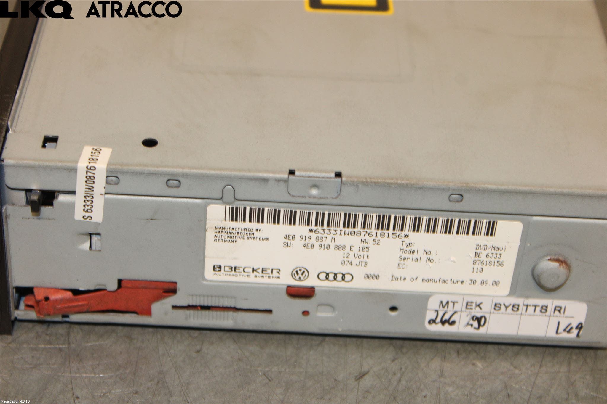 Audi A5 07-16 Gps Navigator