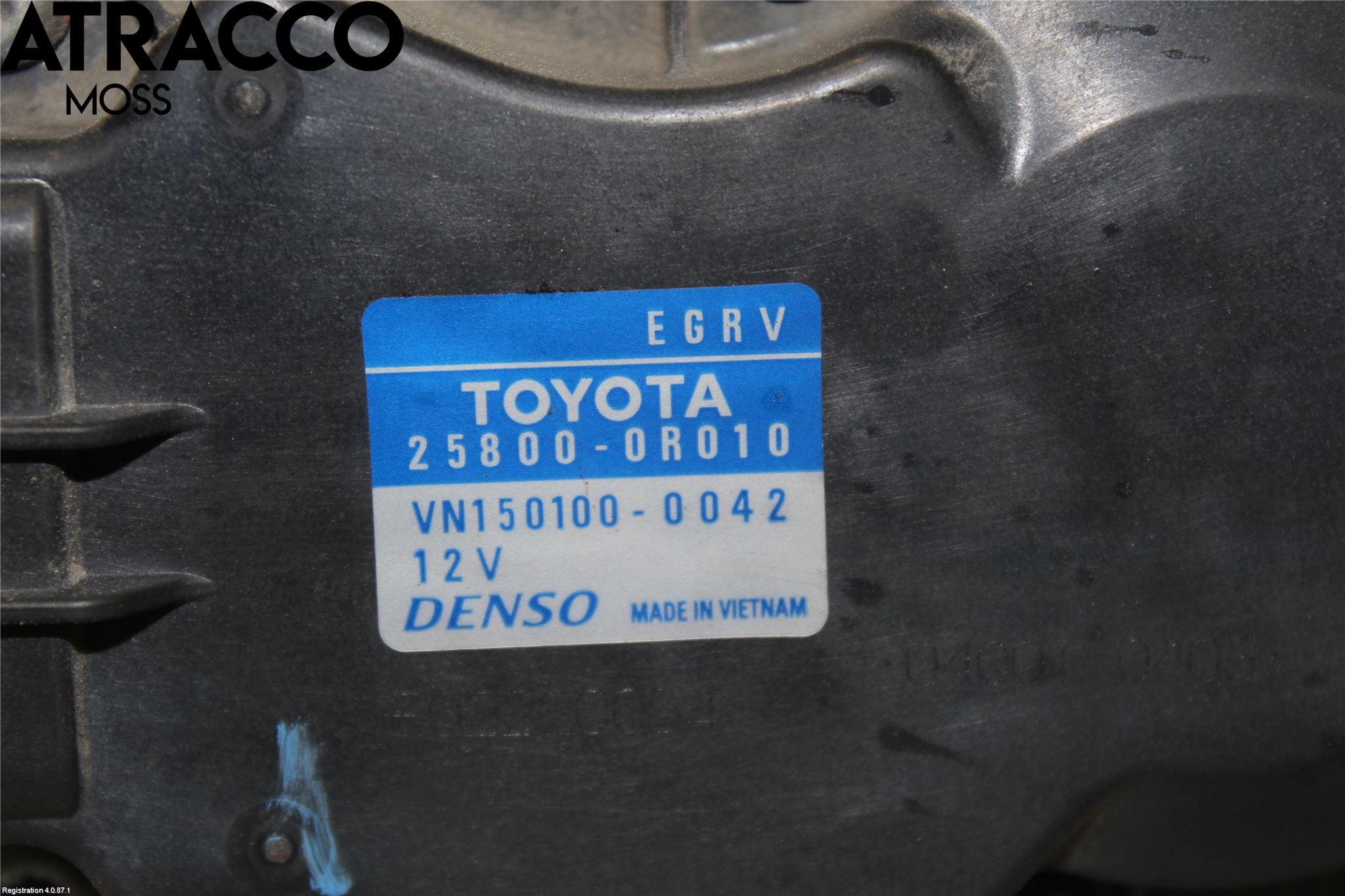 Toyota AVENSIS 09-15 Egr Ventil