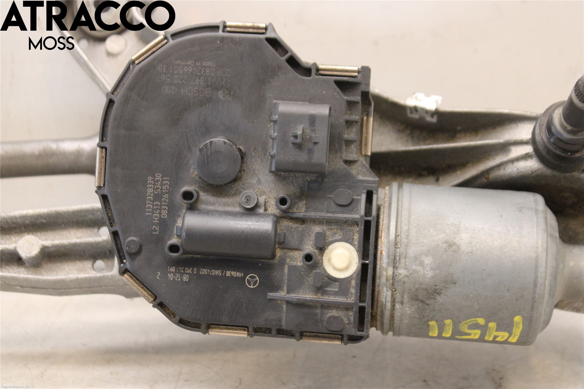 Mercedes-Benz MB E-KLASS (W212) 09-16 Viskermotor Frontrute