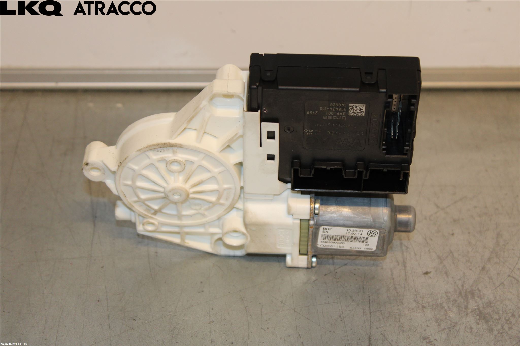 Volkswagen VW TIGUAN 07-16 Vindusheismotor