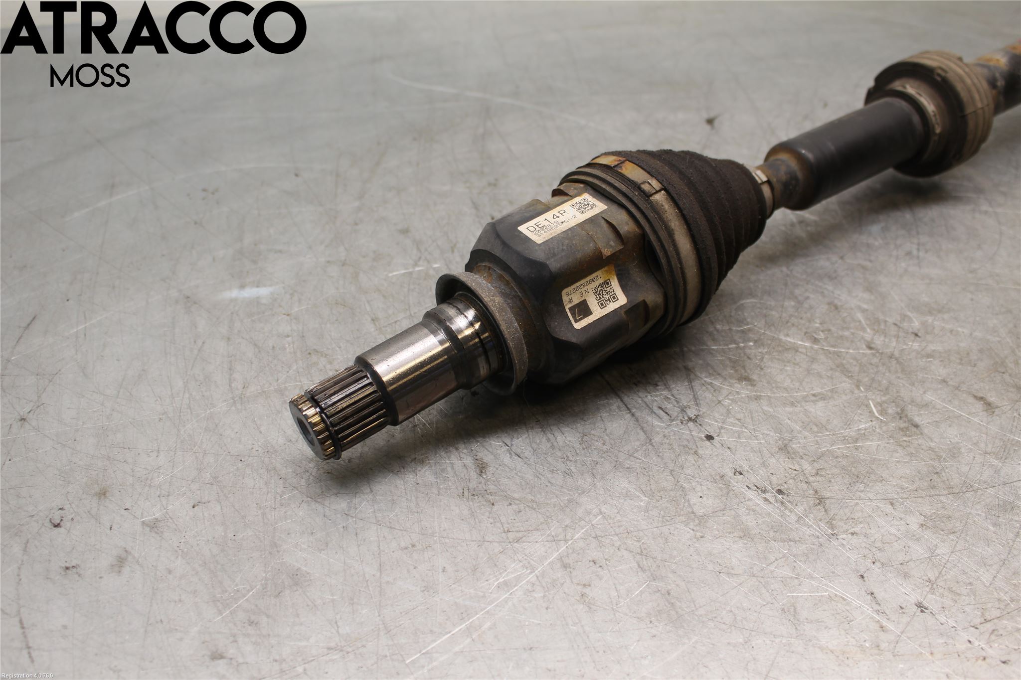 Toyota PRIUS+ ZVW40 12-20 Drivaksel Foran Kompl Høyre