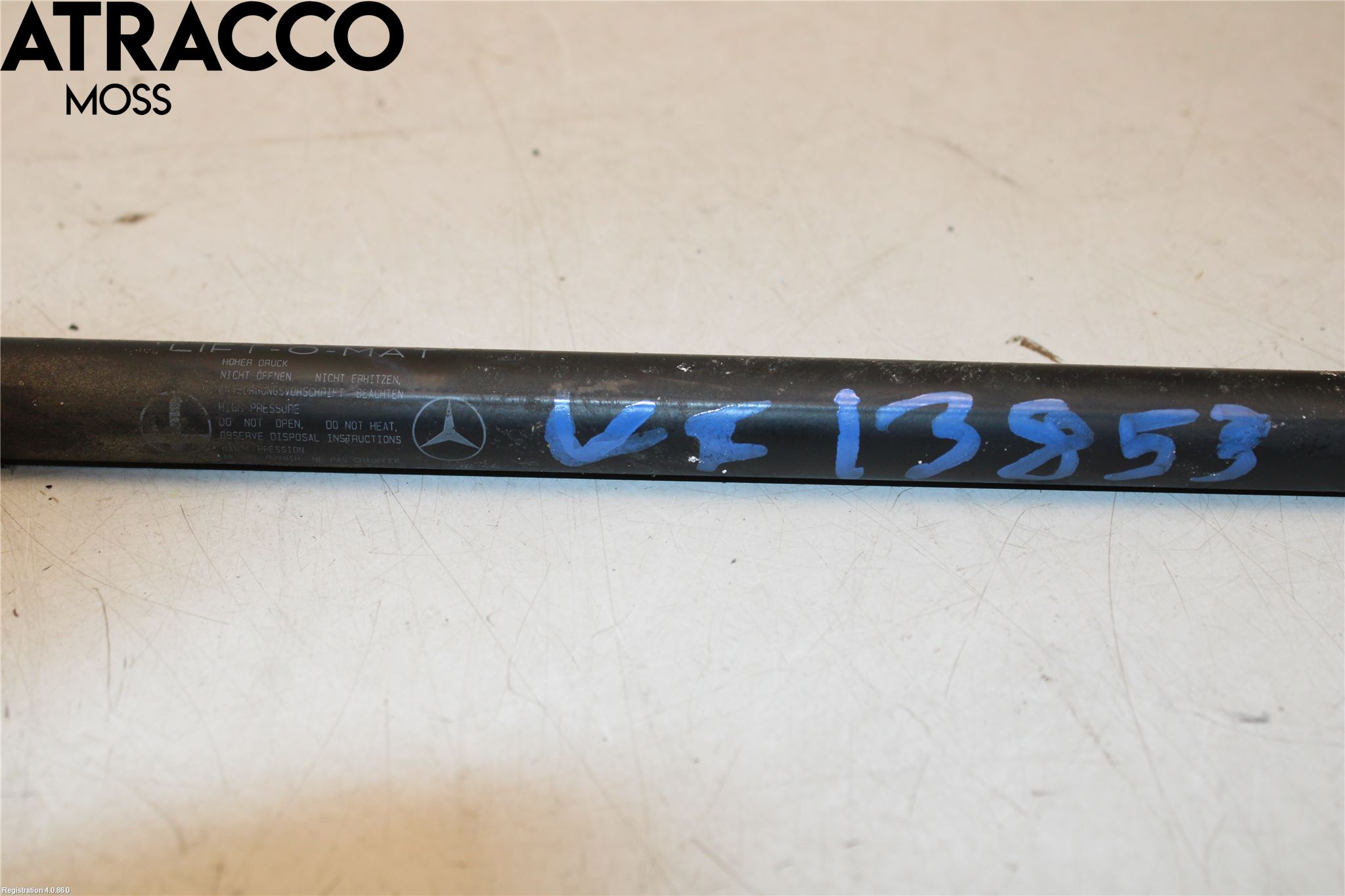 Mercedes-Benz MB E-KLASS (W211) 02-09 Panser Demper-Gassfjær