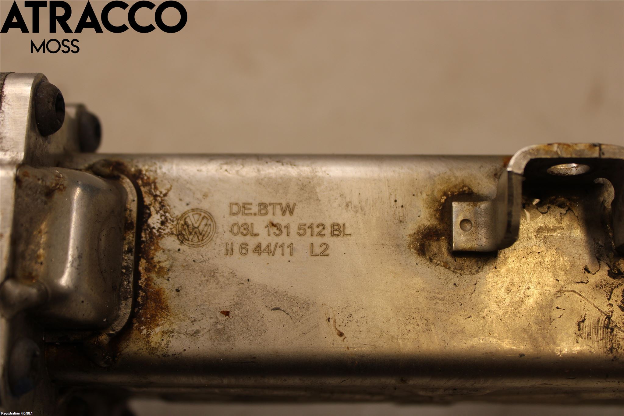 Volkswagen VW TOURAN 10-15 Eksos Kjøler