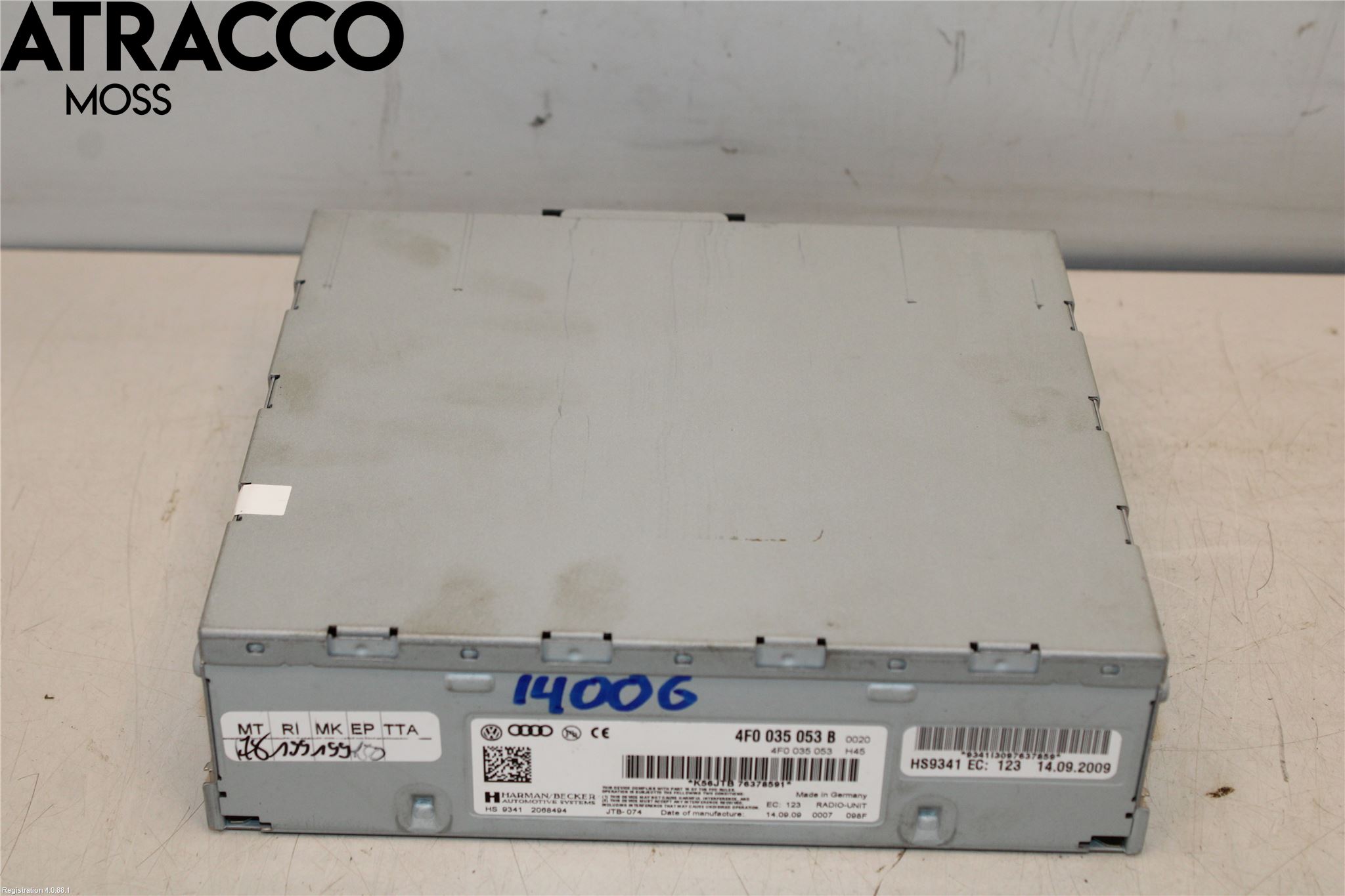 Audi A4/S4 08-11 Stereo Radio Øvrig