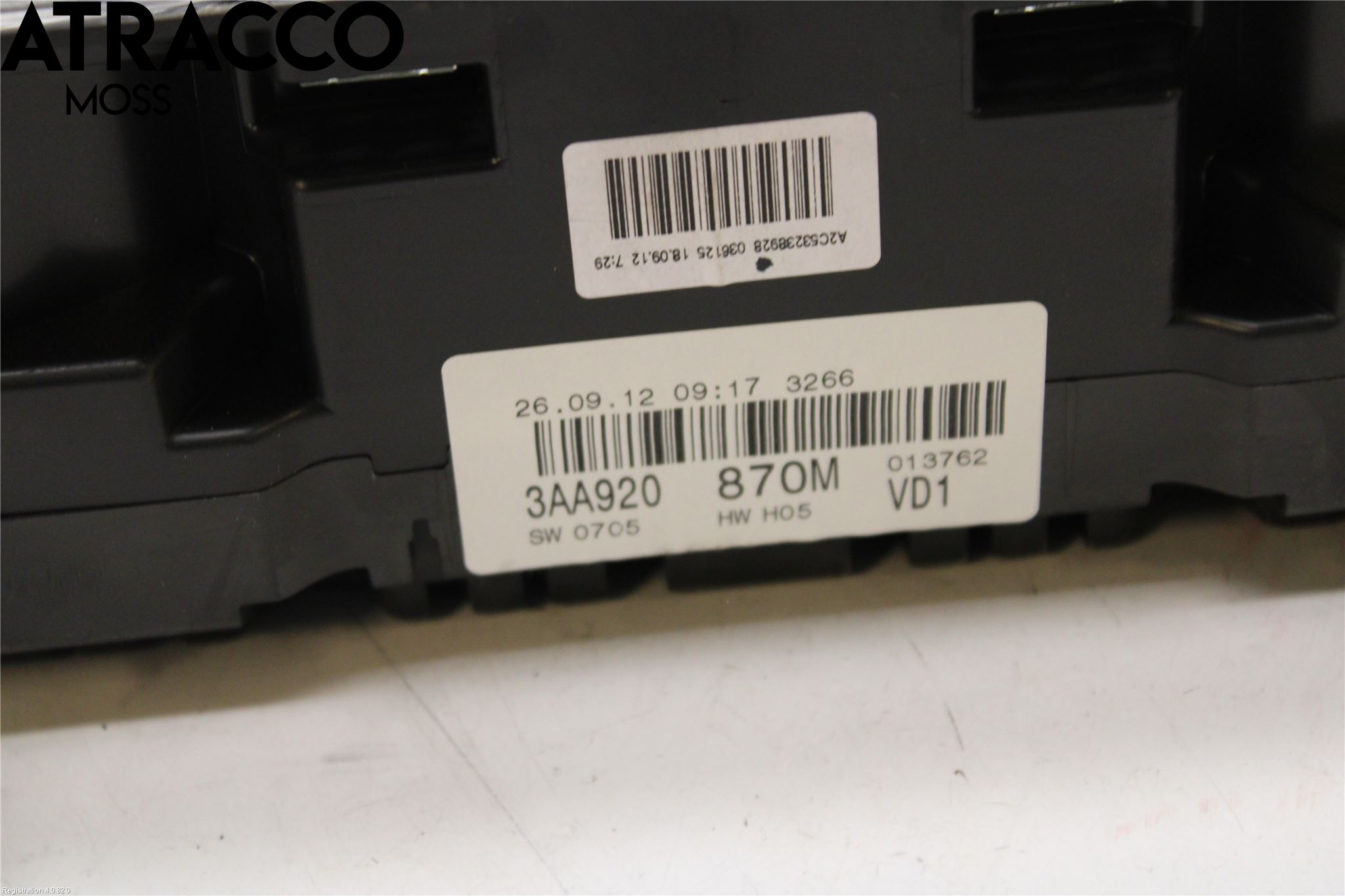 Volkswagen VW PASSAT 11-14 Instr Kombinert