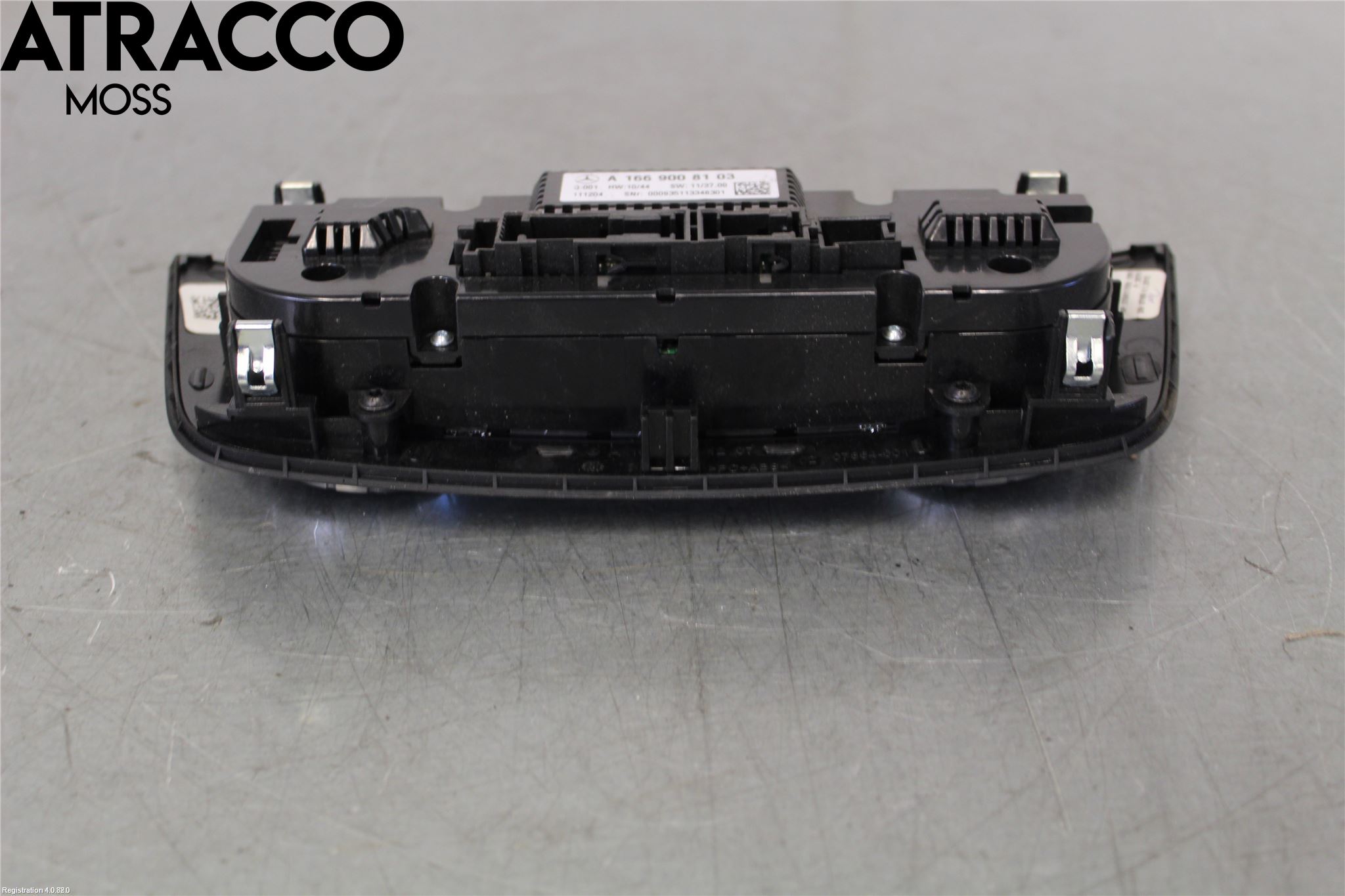 Mercedes-Benz MB GL/GLS-KLASS (X166) 12-19 Varme Ac Betjening-Display