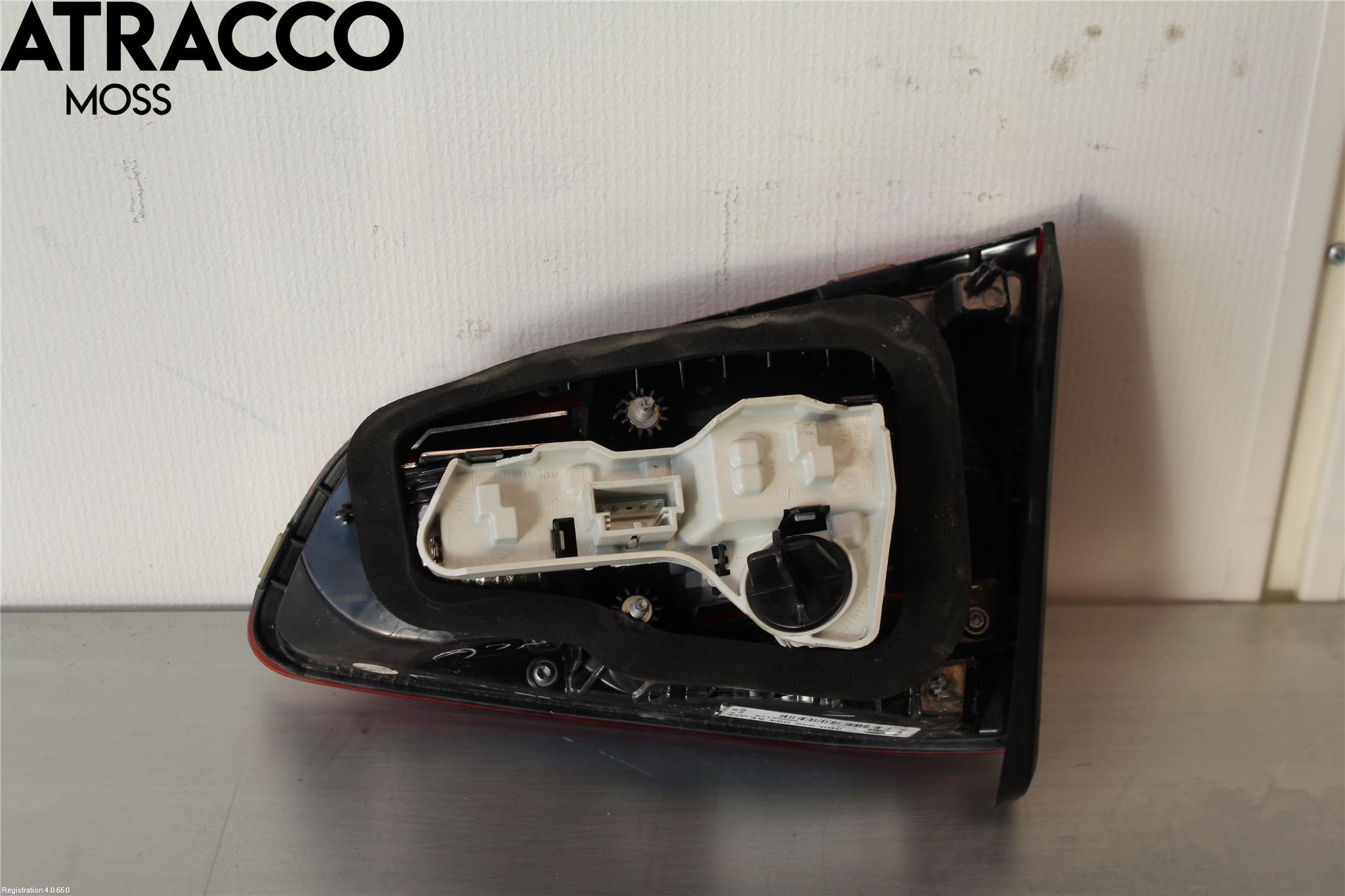 Volkswagen VW GOLF / E-GOLF VII 13-20 Baklykt Venstre  På Luke(Indre