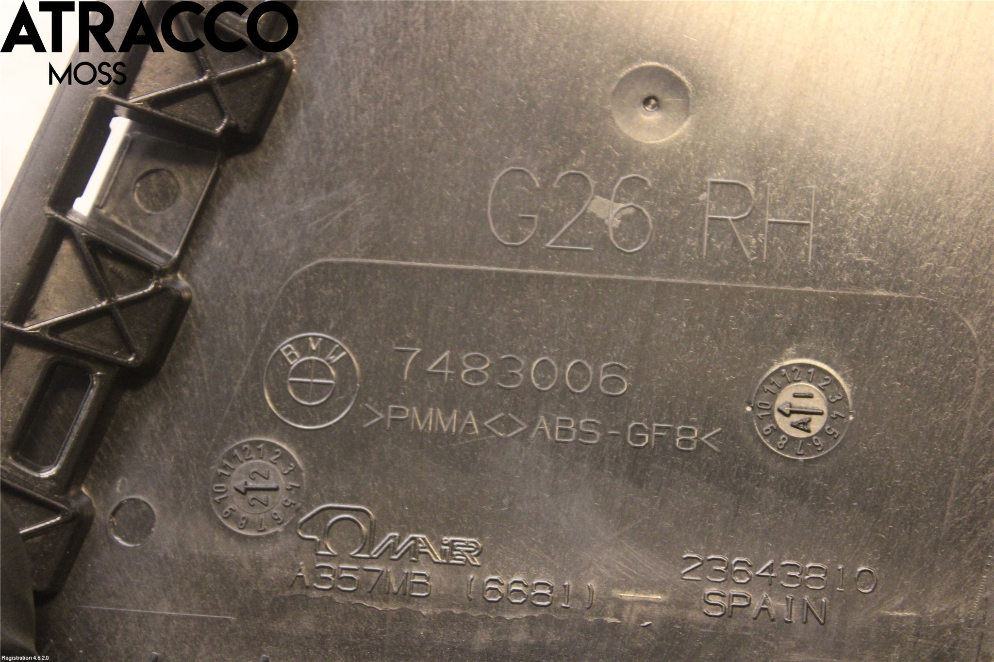 BMW 4/i4 G26 GRAN COUPÉ 21- List Høyre Side