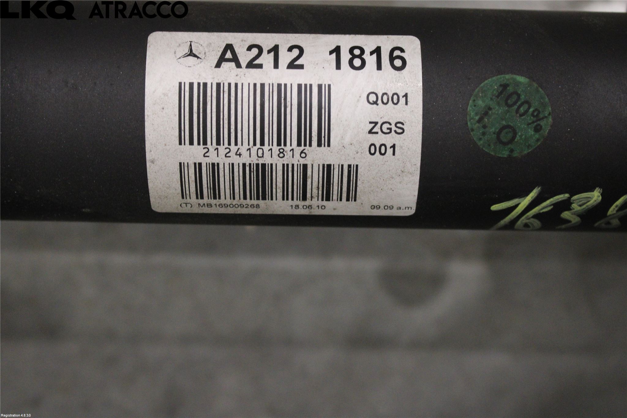 Mercedes-Benz MB E-KLASS (W212) 09-16 Mellomaksel Kompl