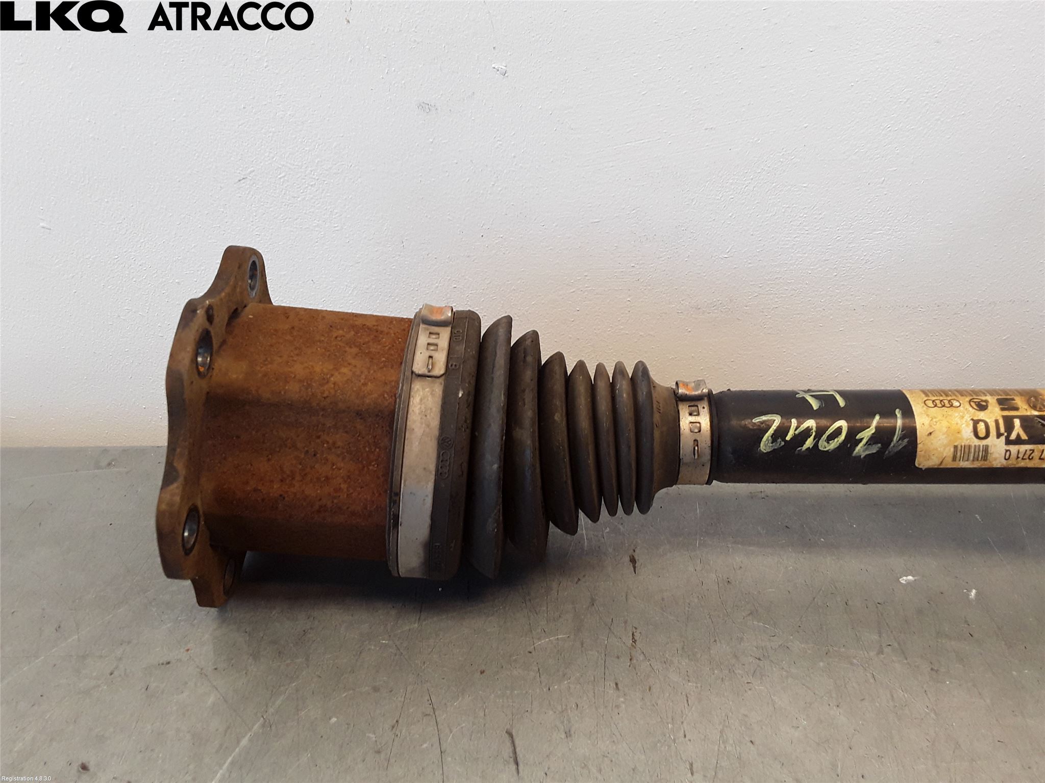 Volkswagen VW GOLF / E-GOLF VII 13-20 Drivaksel Foran Kompl  V = H