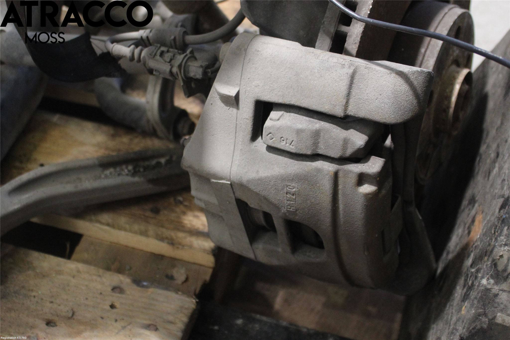 Audi A6/S6     05-11 Bremsecaliper Foran Høyre