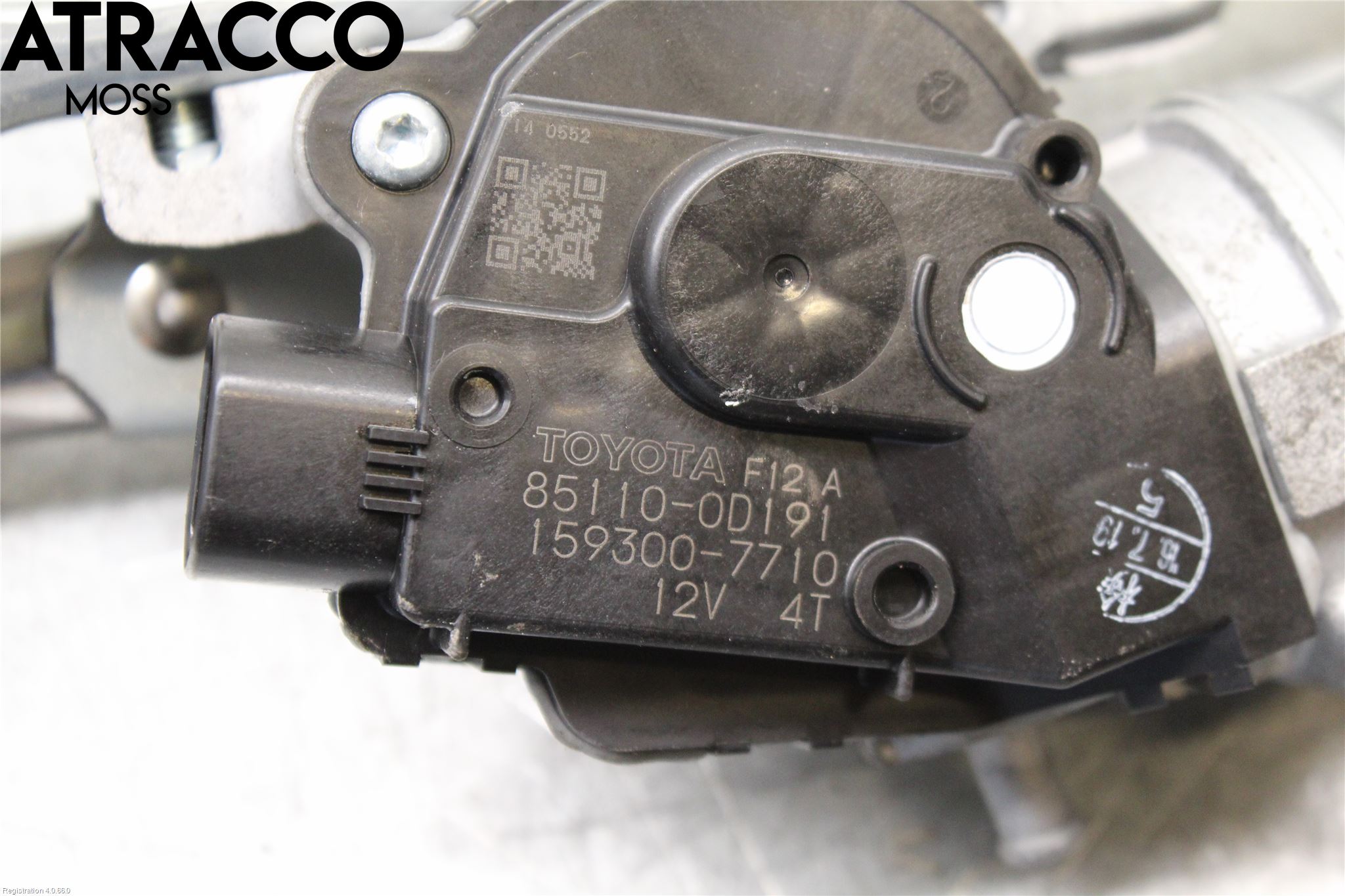 Toyota YARIS XP130 15-20 Viskermotor Frontrute