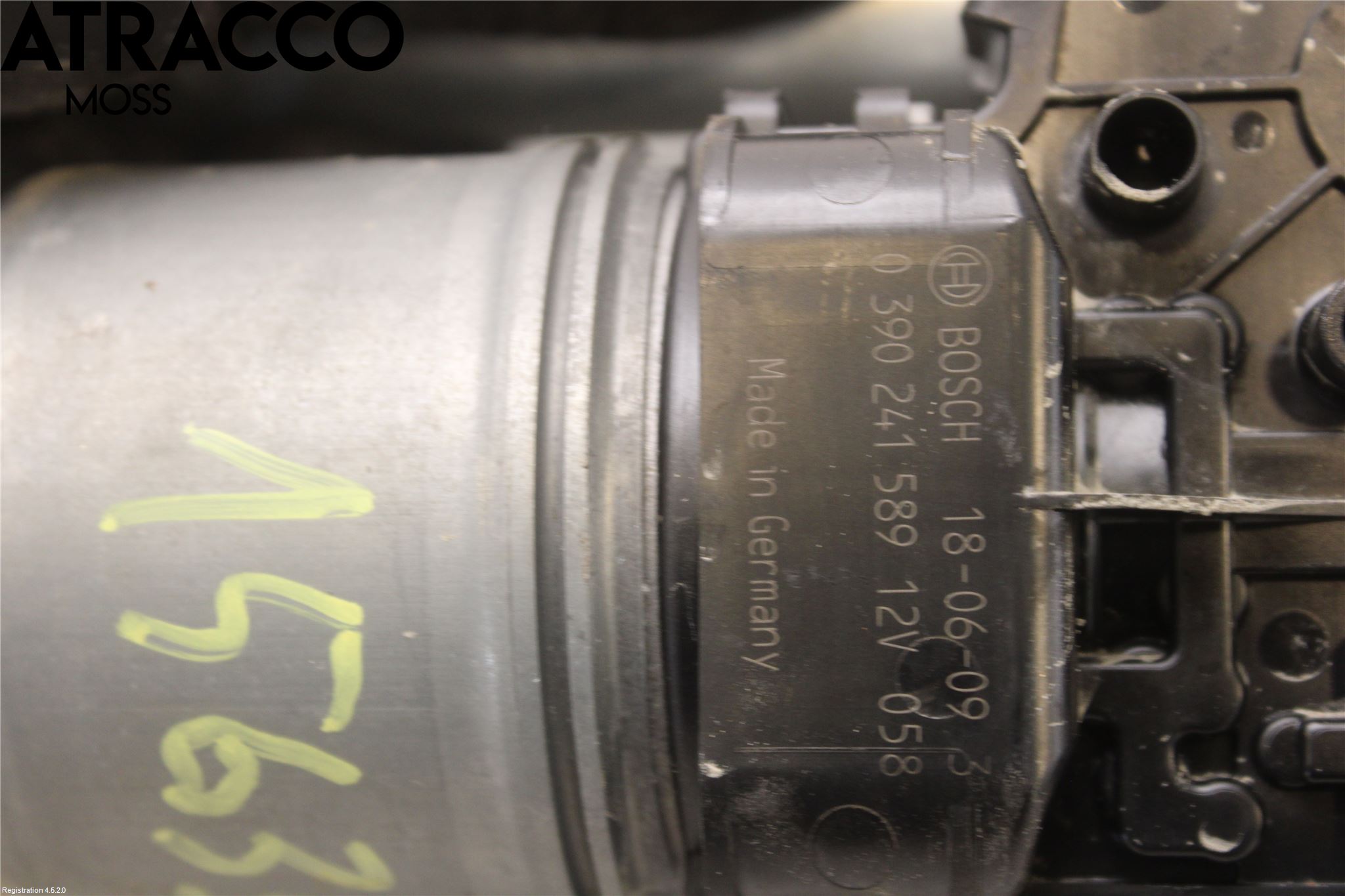 Peugeot 2008 13-20 Viskermotor Frontrute