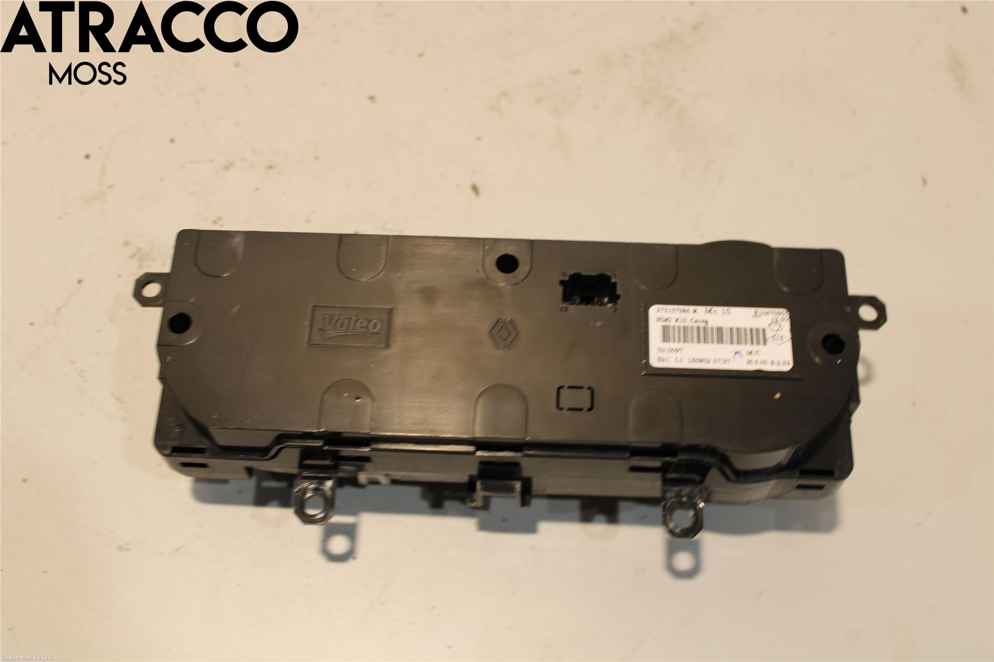 Renault ZOE/E-TECH 13- Varme Ac Betjening-Display