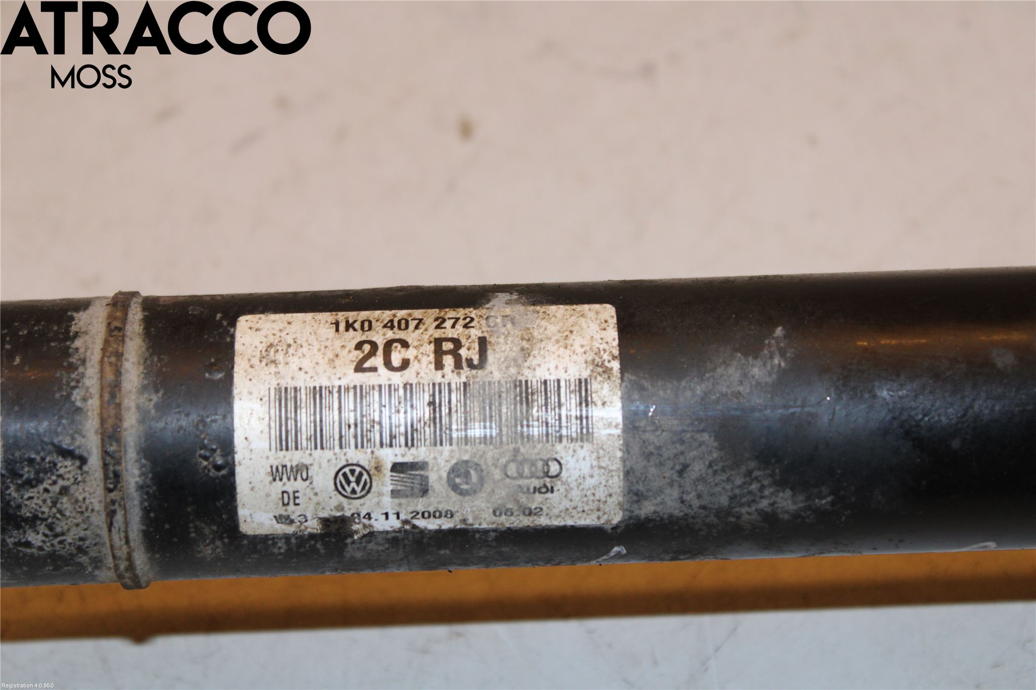 Volkswagen VW PASSAT 05-11 Drivaksel Foran Kompl Høyre