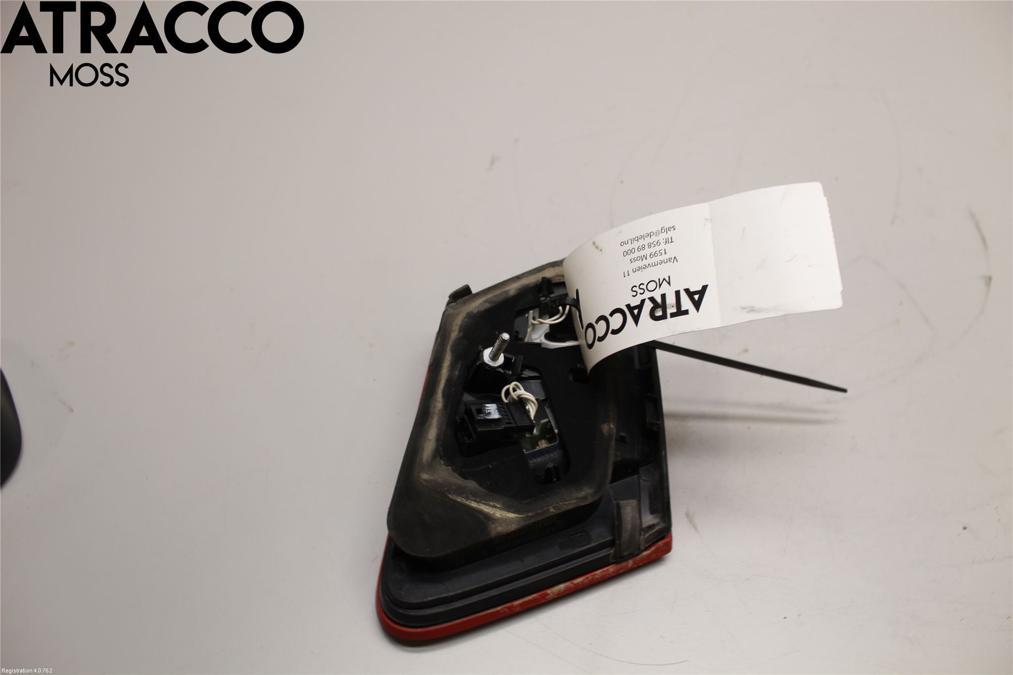 Mercedes-Benz MB E-KLASS (W212) 09-16 Baklykt Venstre  På Luke(Indre