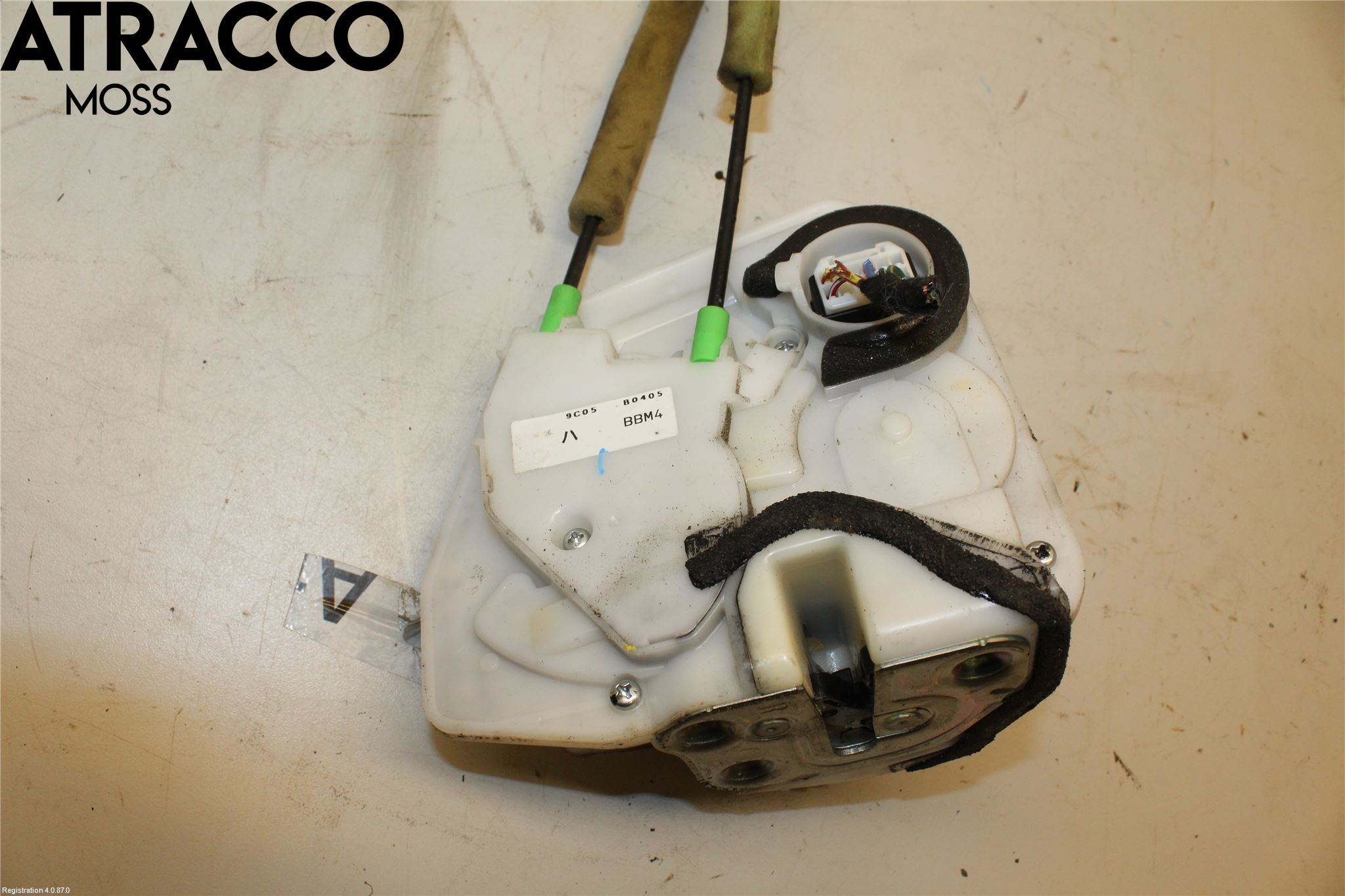 Mazda 3 II 09-13 Dørlås - Låsekasse