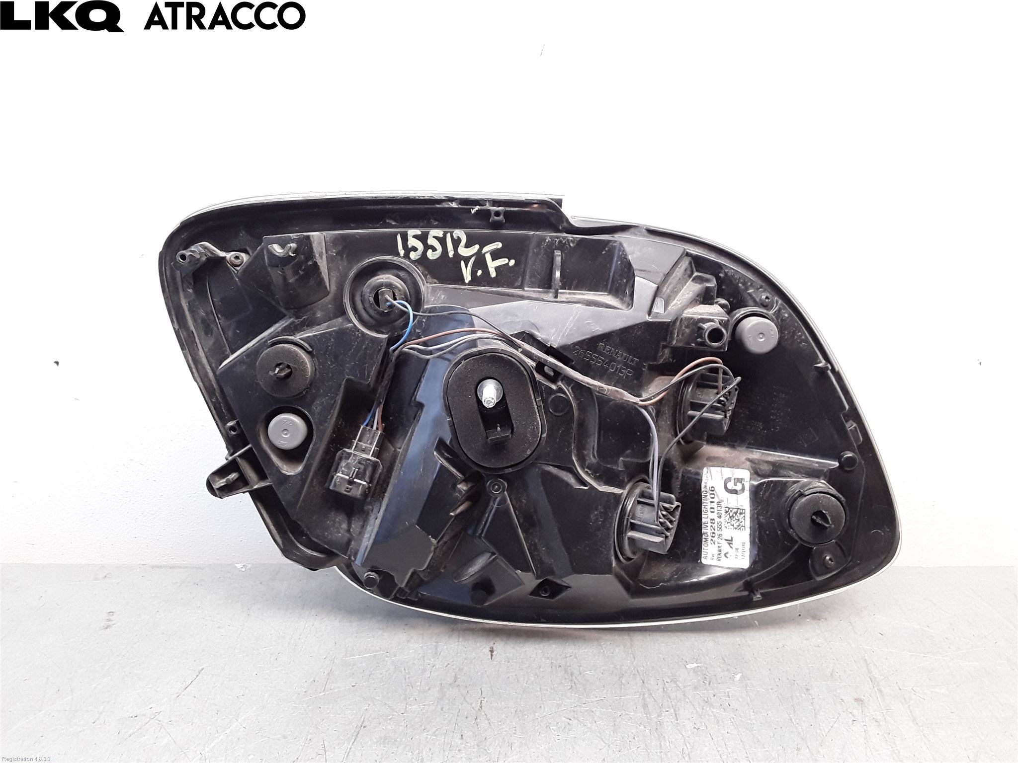 Renault ZOE/E-TECH 13- Baklykt Venstre