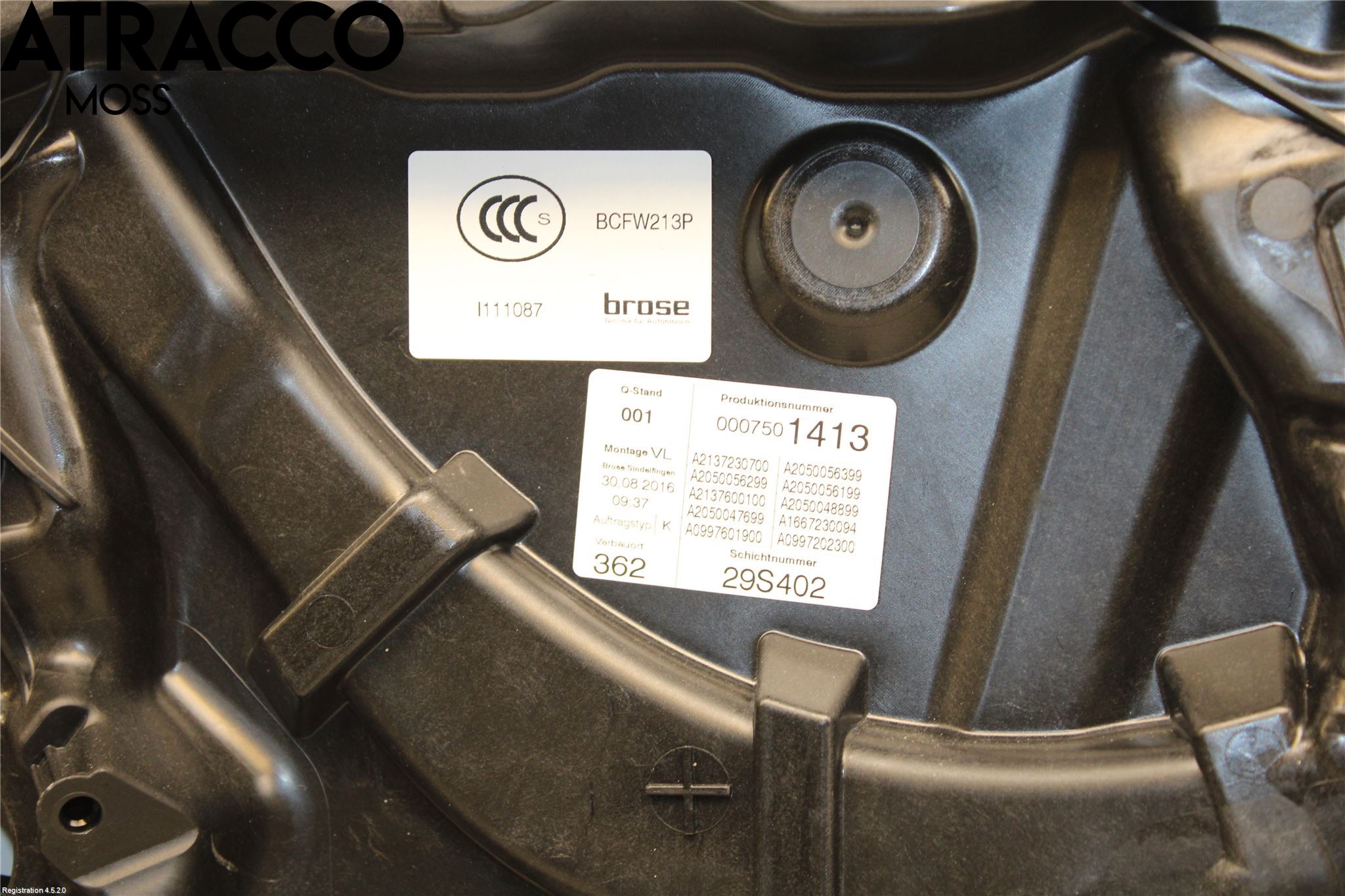 Mercedes-Benz MB E-KLASS (W213) 16-23 Vindusheis El Komp