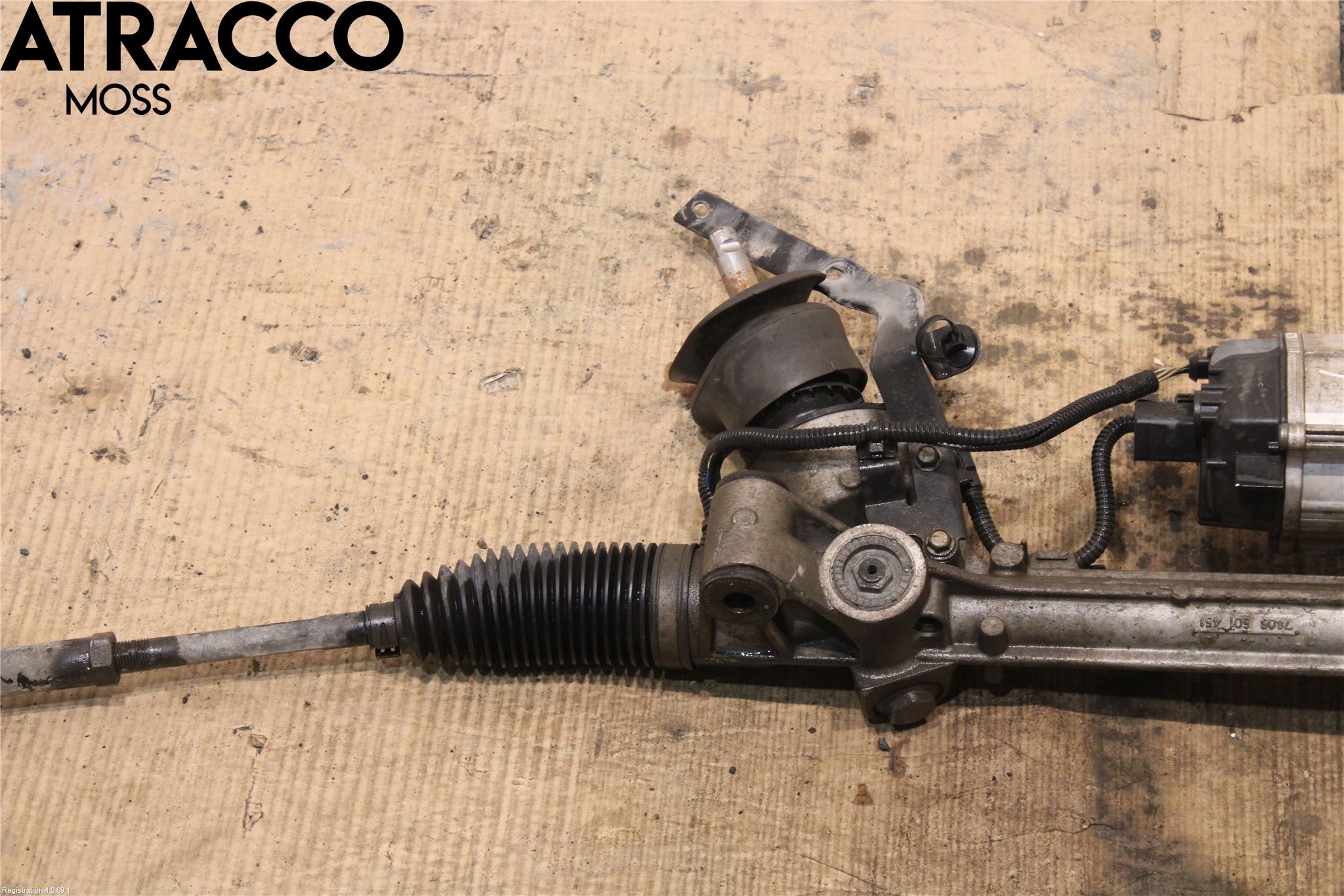 Opel ASTRA J 10-15 Servo Snekke - Tannstang