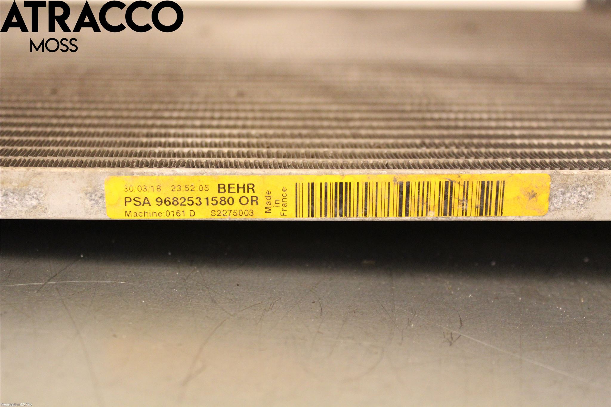 Citroen BERLINGO 08-18 Varme Ac Kondenser-Kjøler