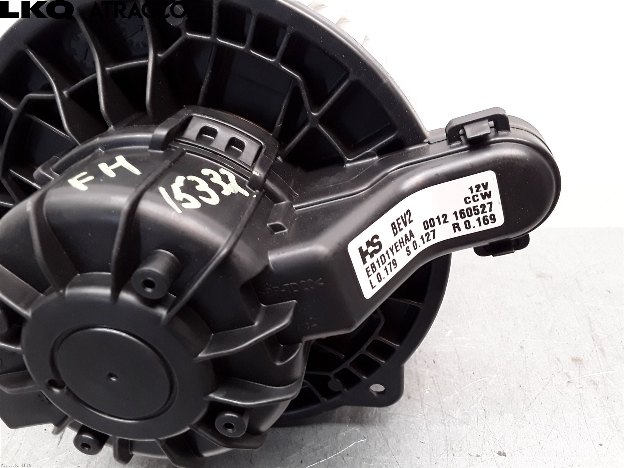 Øvrige CHEVROLET BOLT Varmeapparat Viftemotor