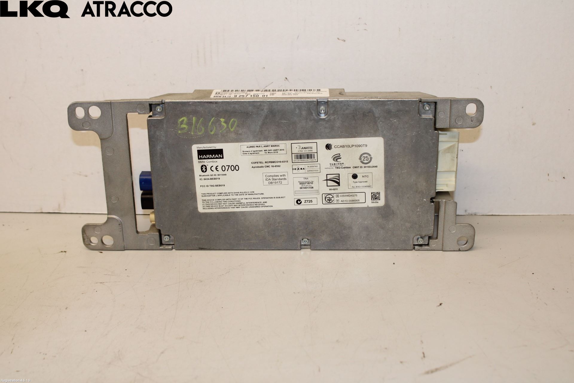 BMW 5 F10/F11/F18 09-17 Styreenhet Øvrig