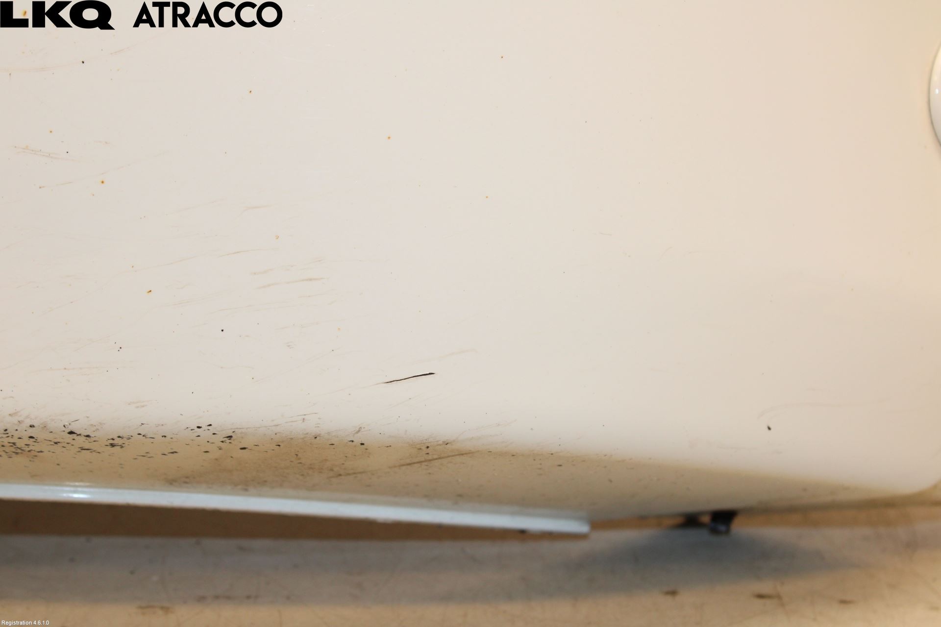 Ford TRANSIT/TOURNEO CUSTOM 13-24 Støtfanger Bak Hjørne Venstre