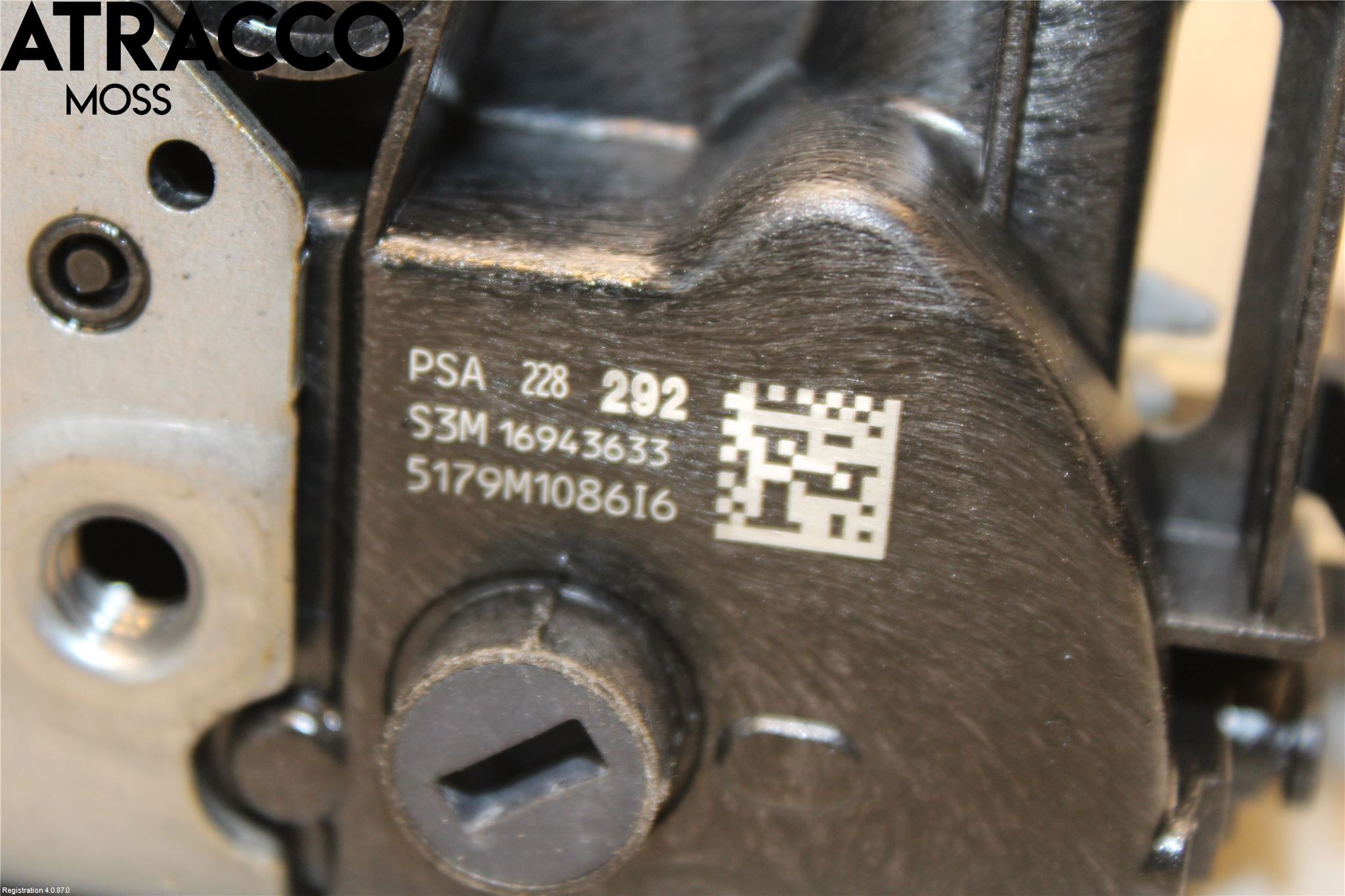 Peugeot 5008 17-24 Dørlås - Låsekasse