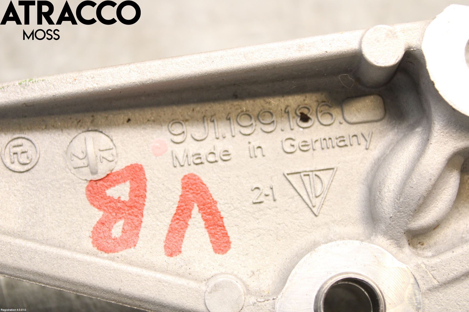 Porsche TAYCAN 20- Motor Feste Stål-Alu