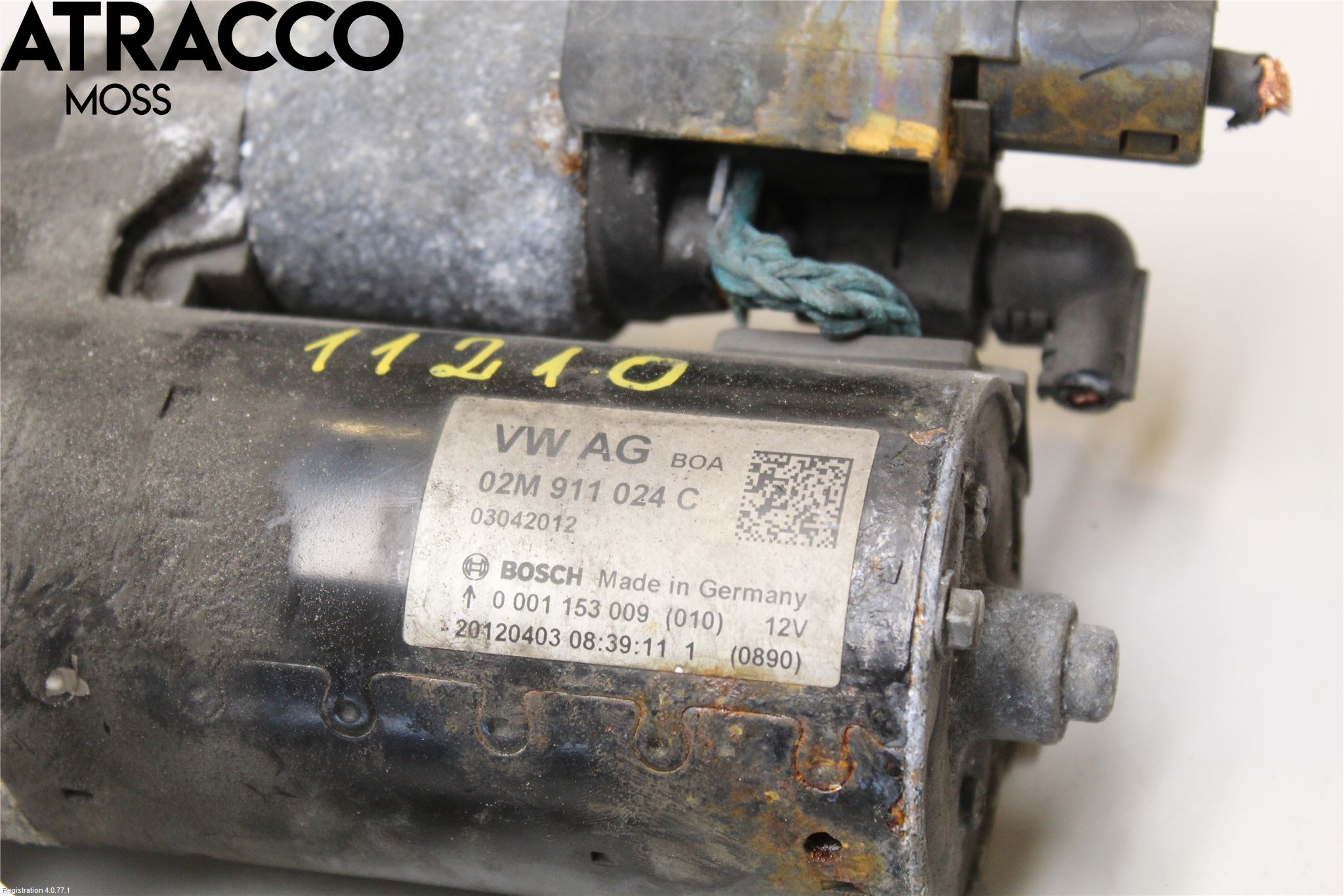 Audi Q3 8U 12-18 Startmotor Diesel