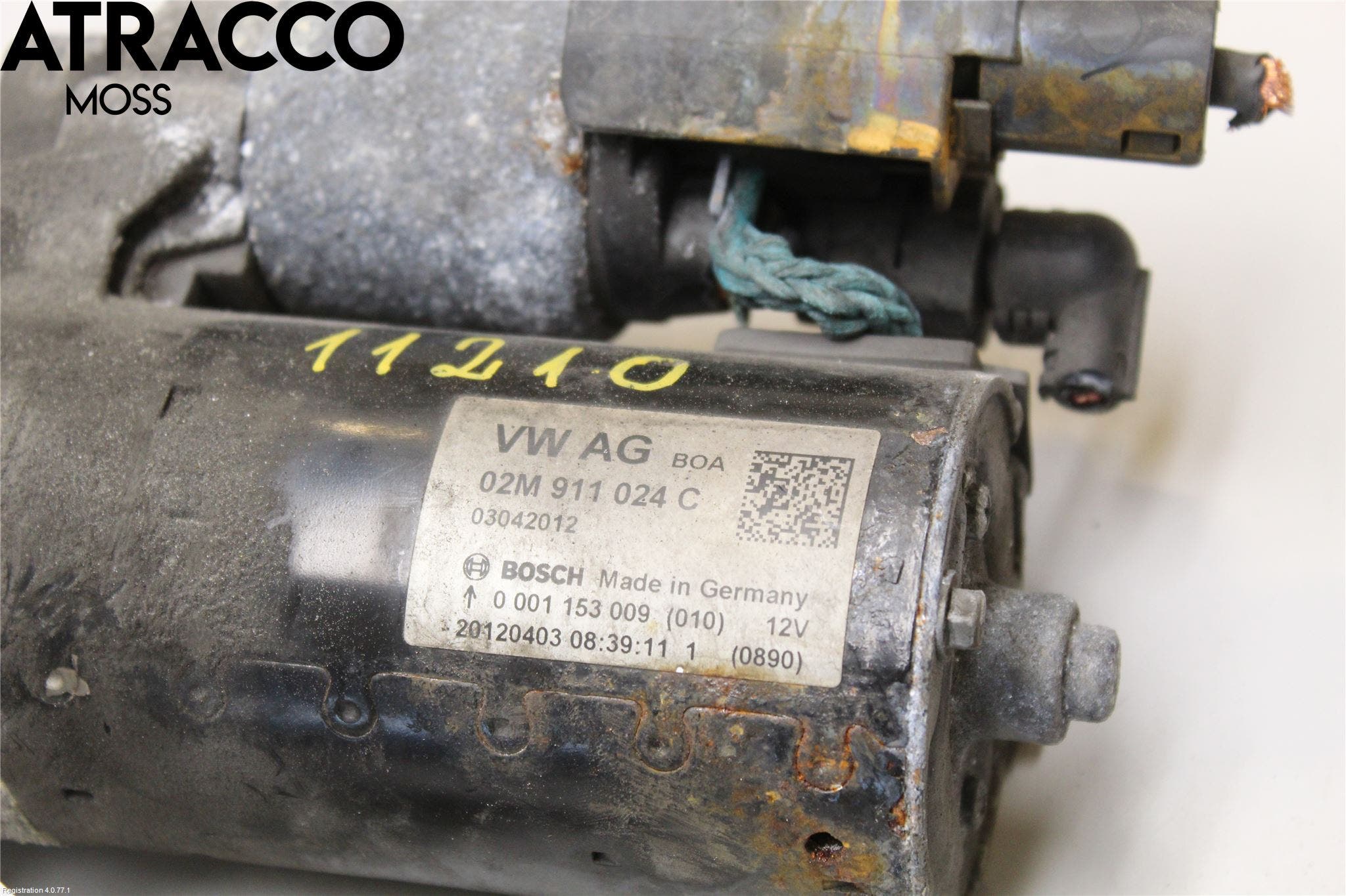 Audi Q3 8U 12-18 Startmotor Diesel