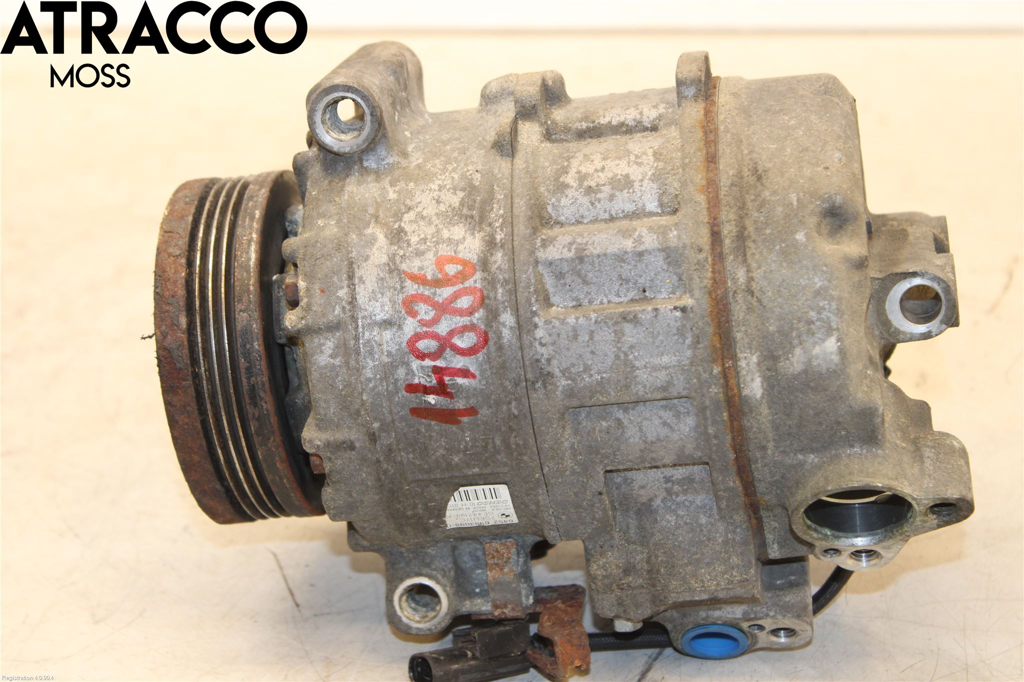 BMW 5 E60/61 Sed/Tou 02-10 Varme Ac Kompressor