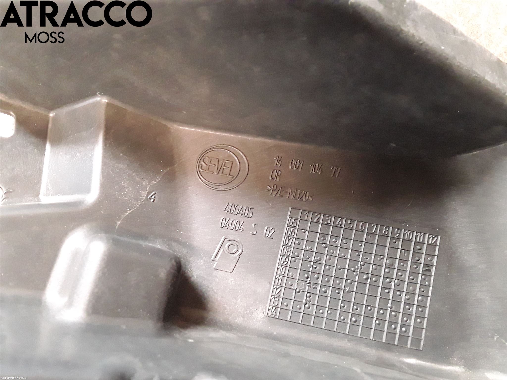 Peugeot EXPERT 07-14 Frontplate