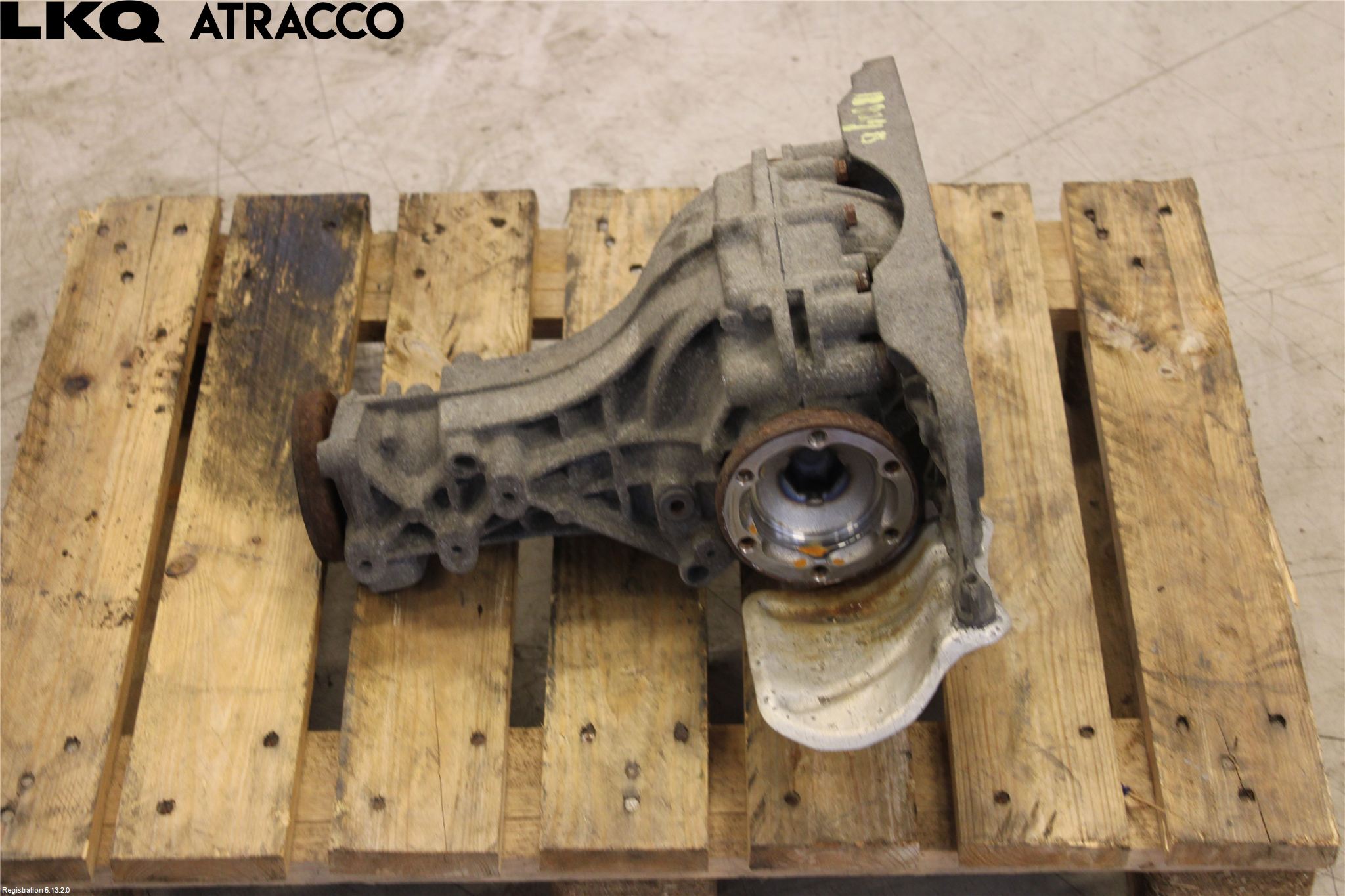 Audi Q5 09-16 Bakaksel Kardang Bak -Diff