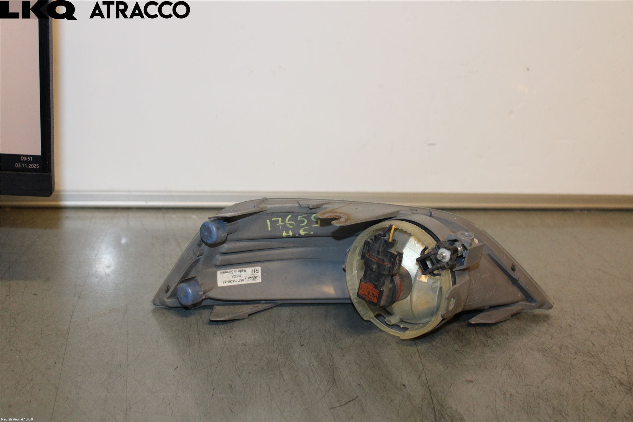 Ford MONDEO 07-15 Frontlykt-Kurve-Tåkelys