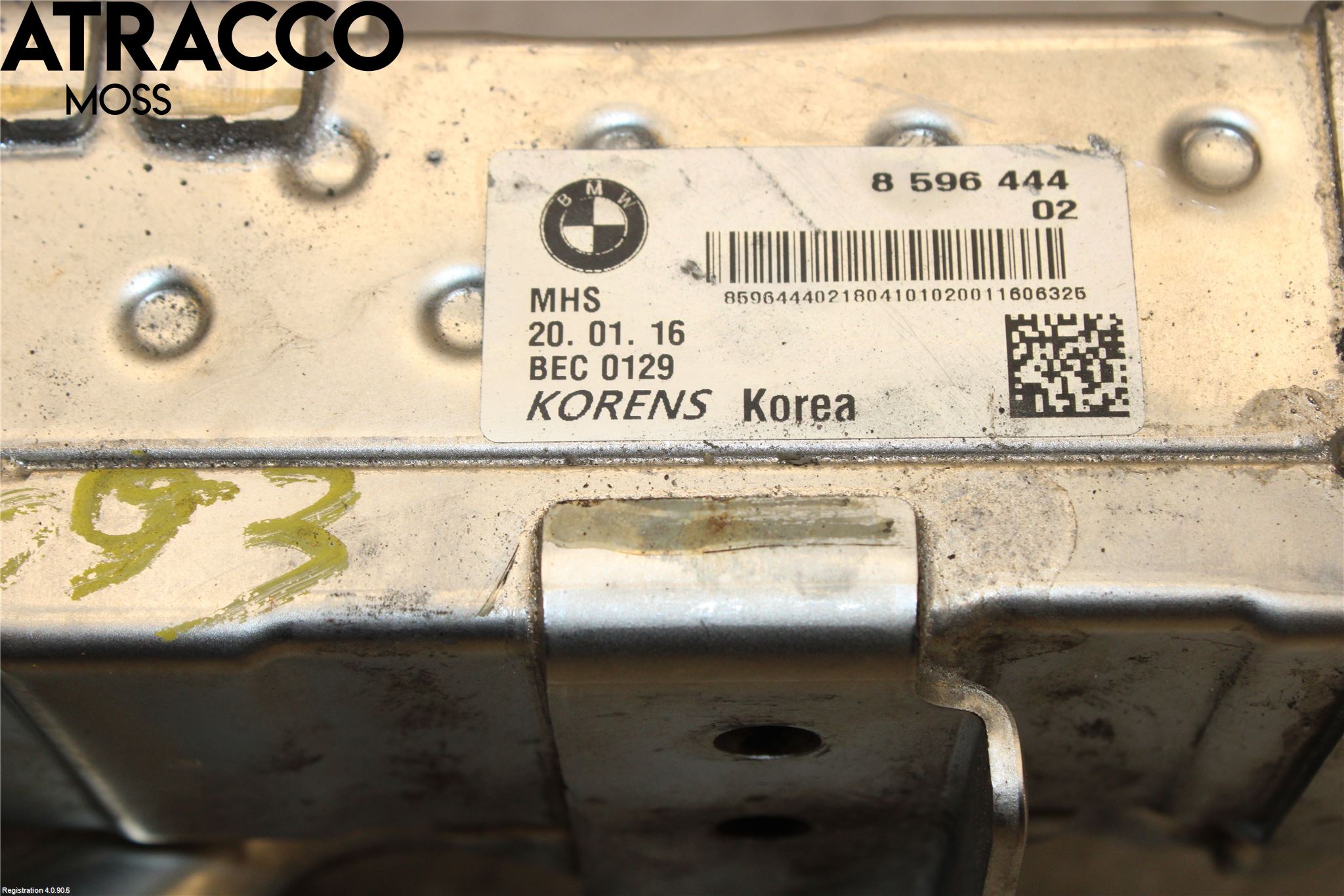 BMW 3 F30/F31/F80 12-19 Eksos Kjøler