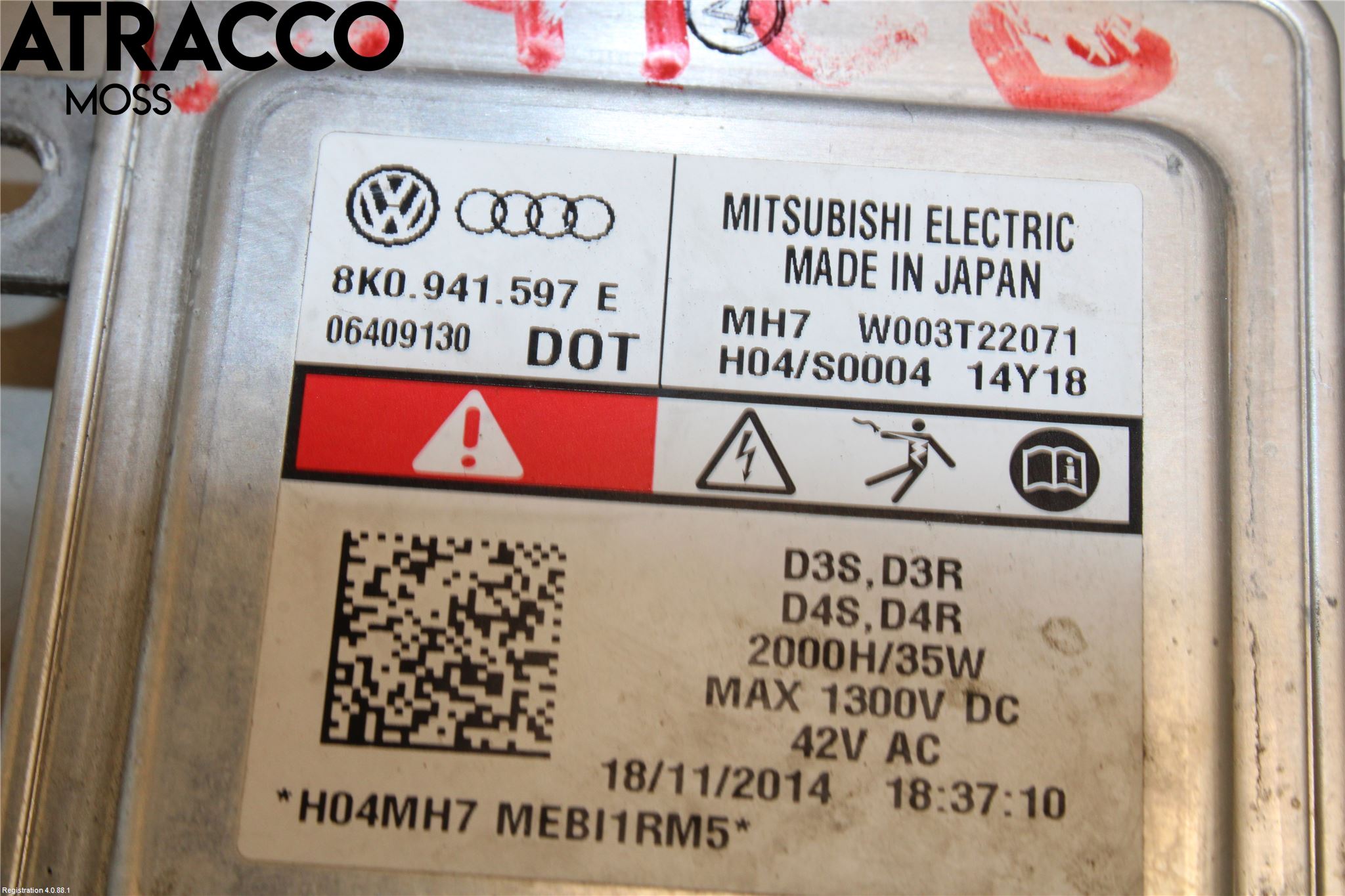 Volkswagen VW TIGUAN 07-16 Styreenhet Xenon