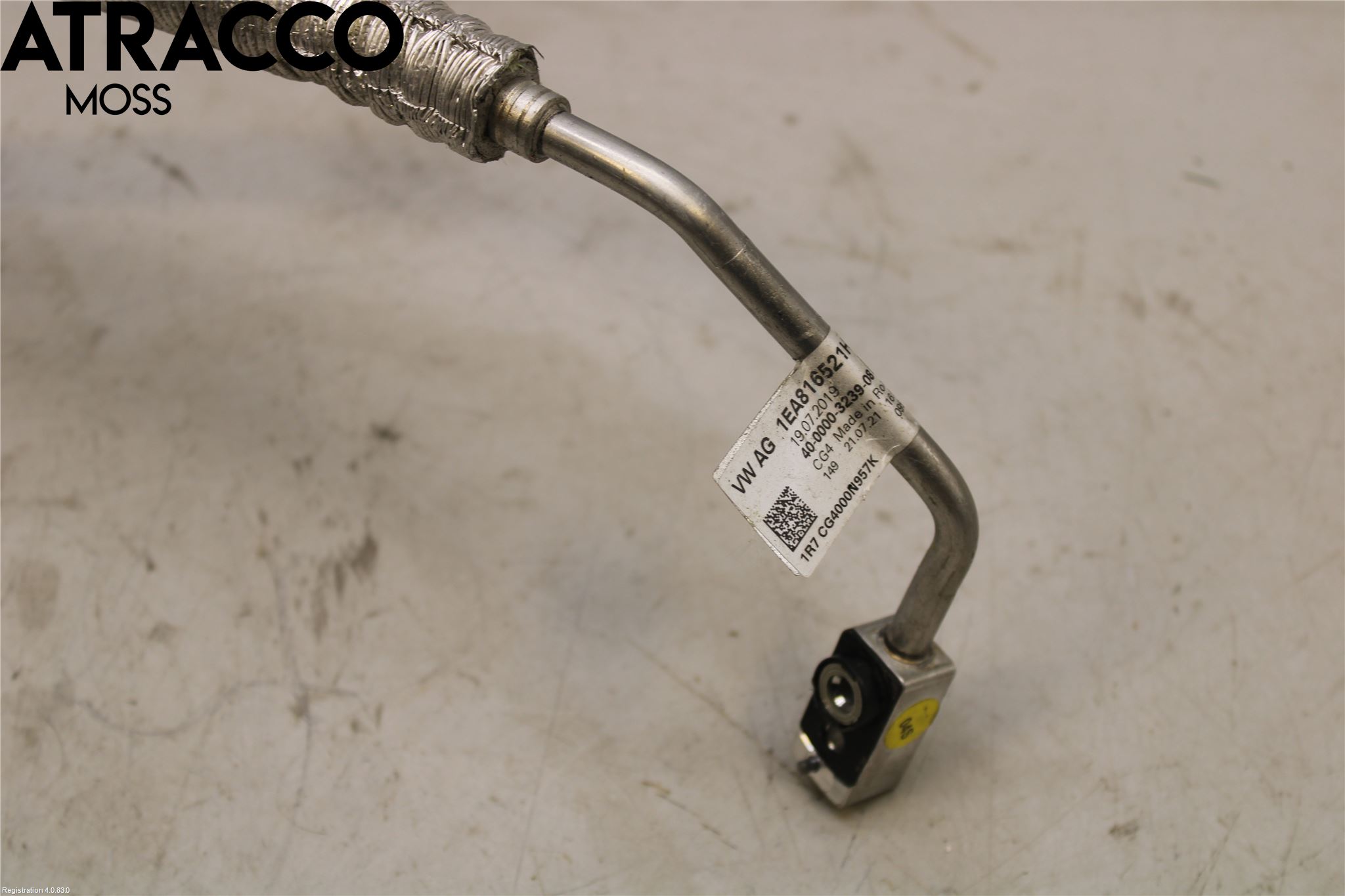 Audi Q4 E-TRON FZ 22- Varme Ac Slange - Rør