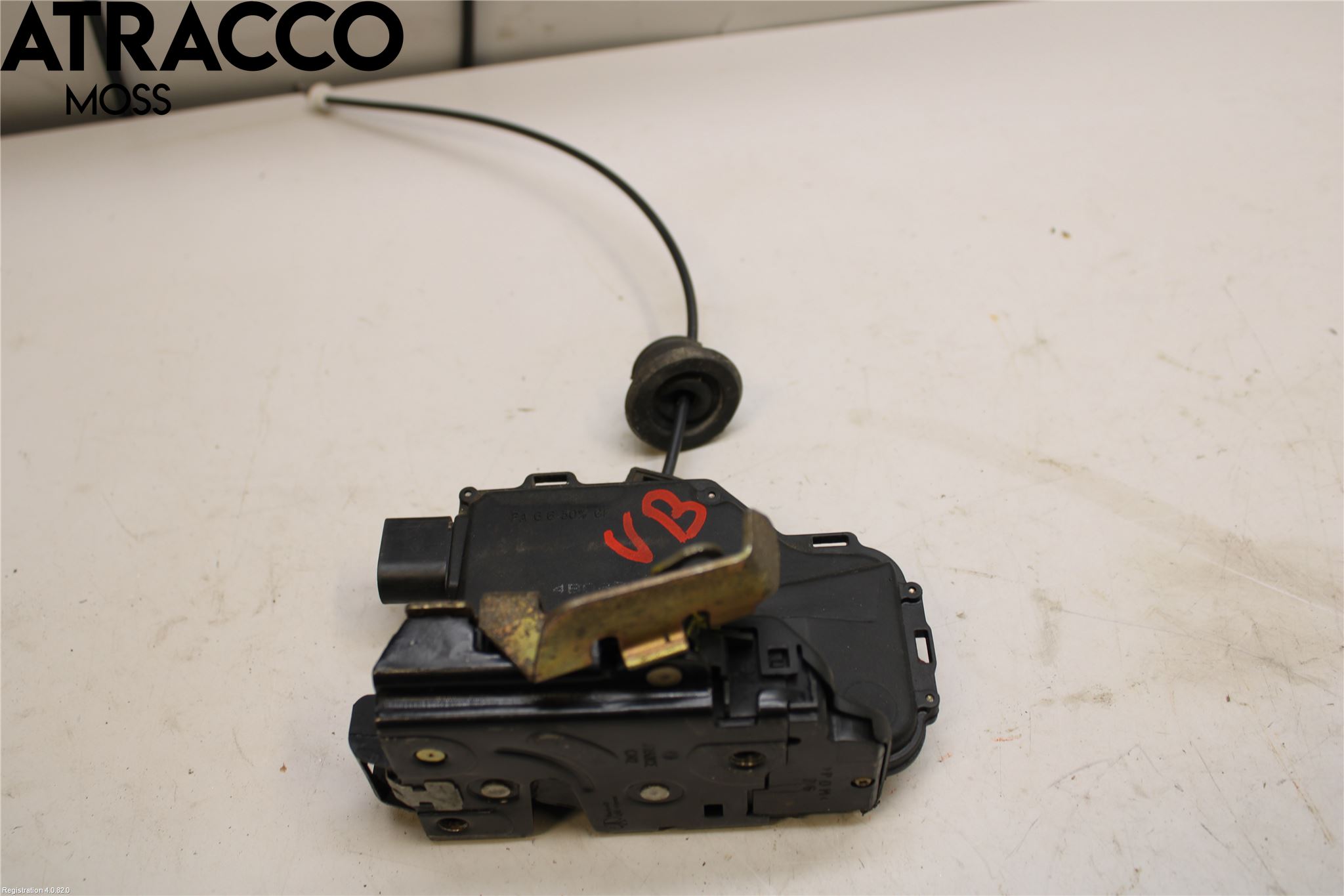 Audi A4/S4 05-07 Dørlås - Låsekasse