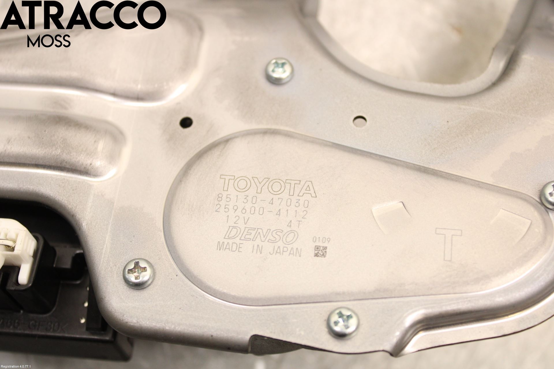 Toyota PRIUS (ZVW50) 16-21 Viskermotor Bakluke