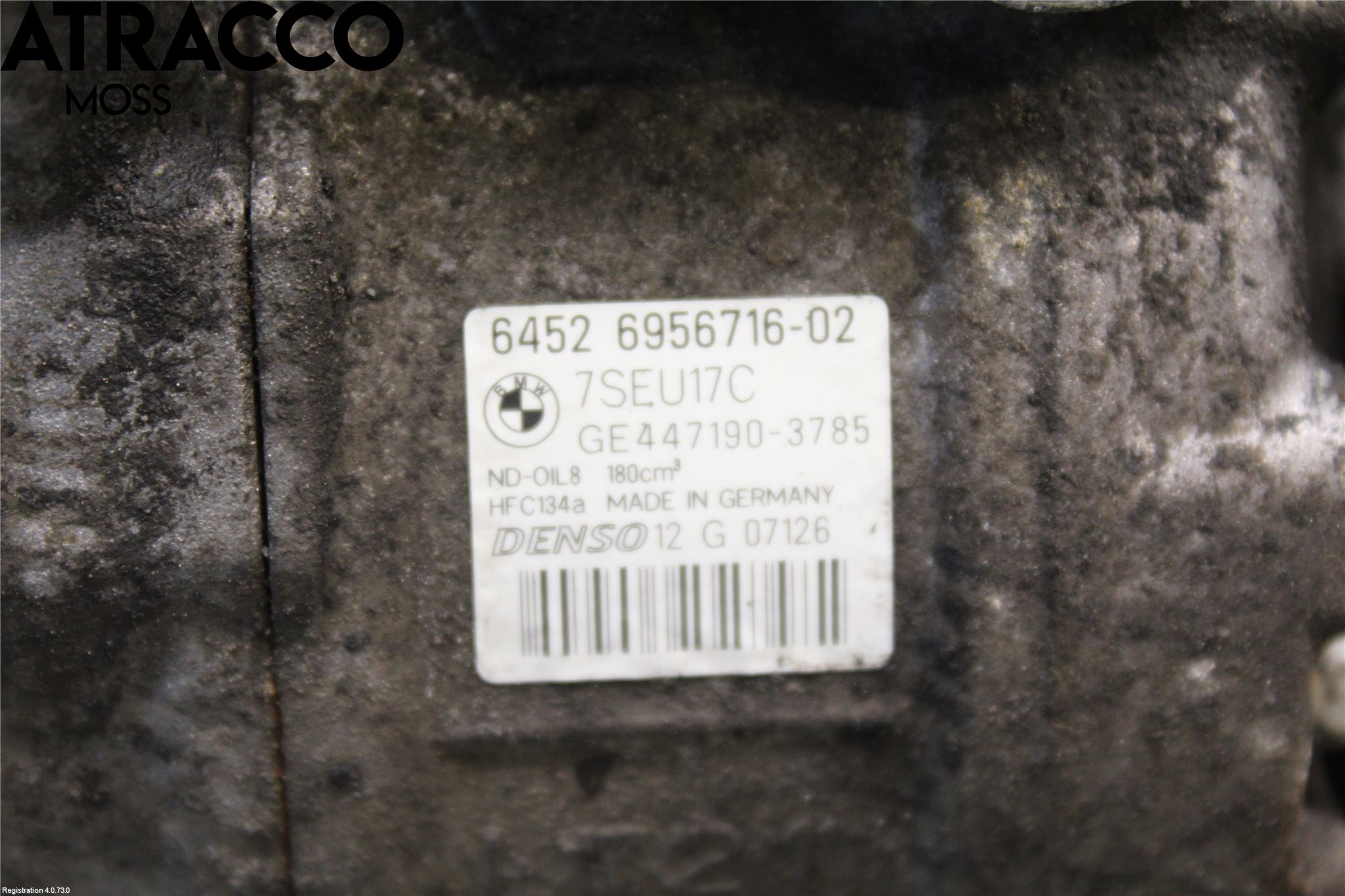 BMW 3 E90/91 SED/TOU 05-12 Varme Ac Kompressor