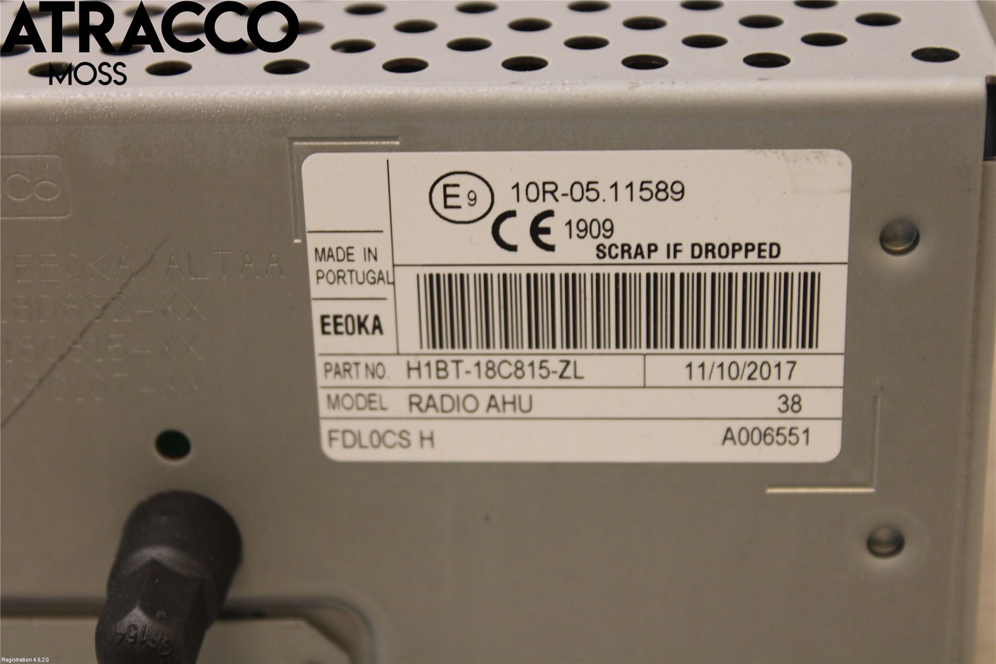 Ford FIESTA (VII) 18-23 Stereo Forsterker